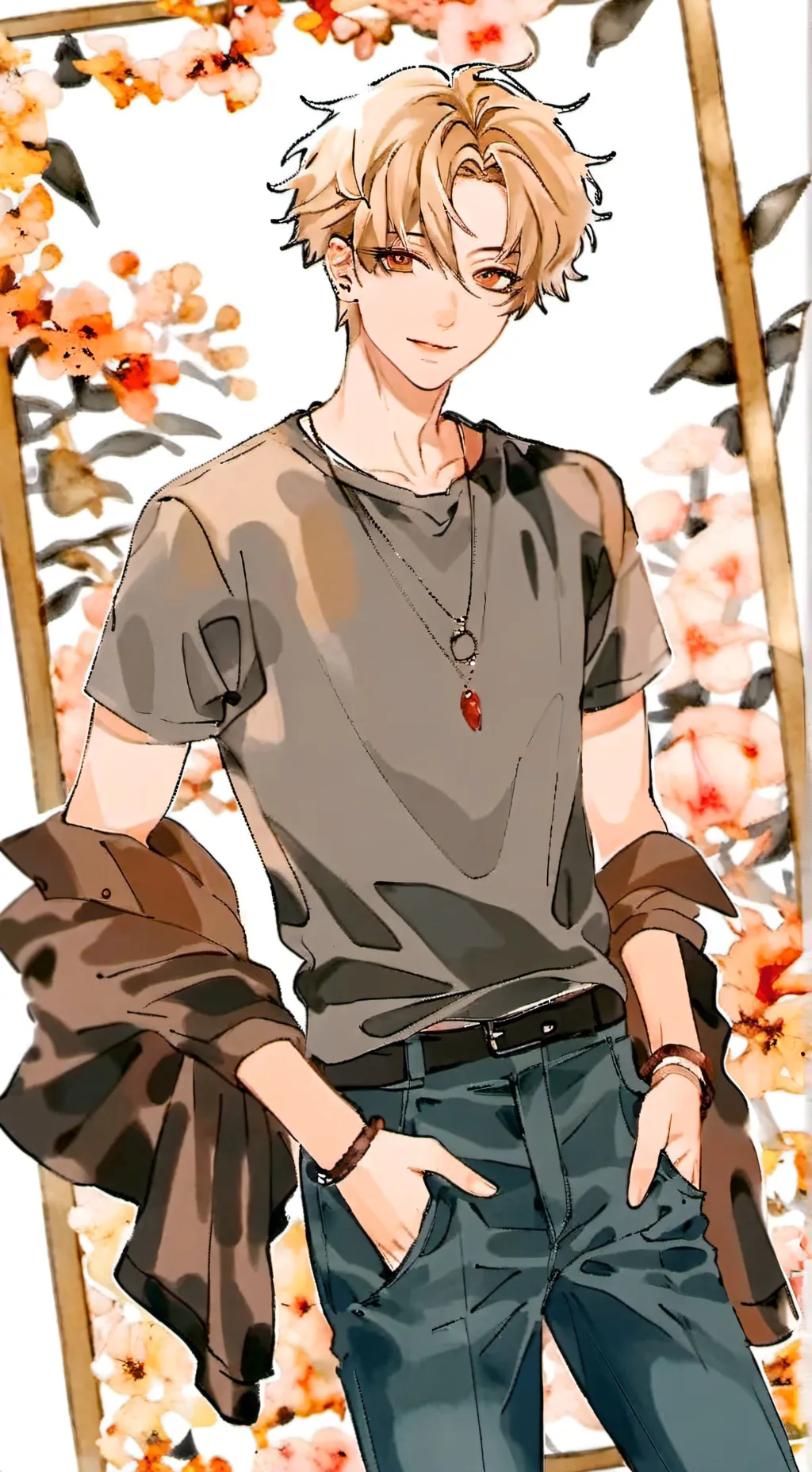 ai character: Sébastien  background