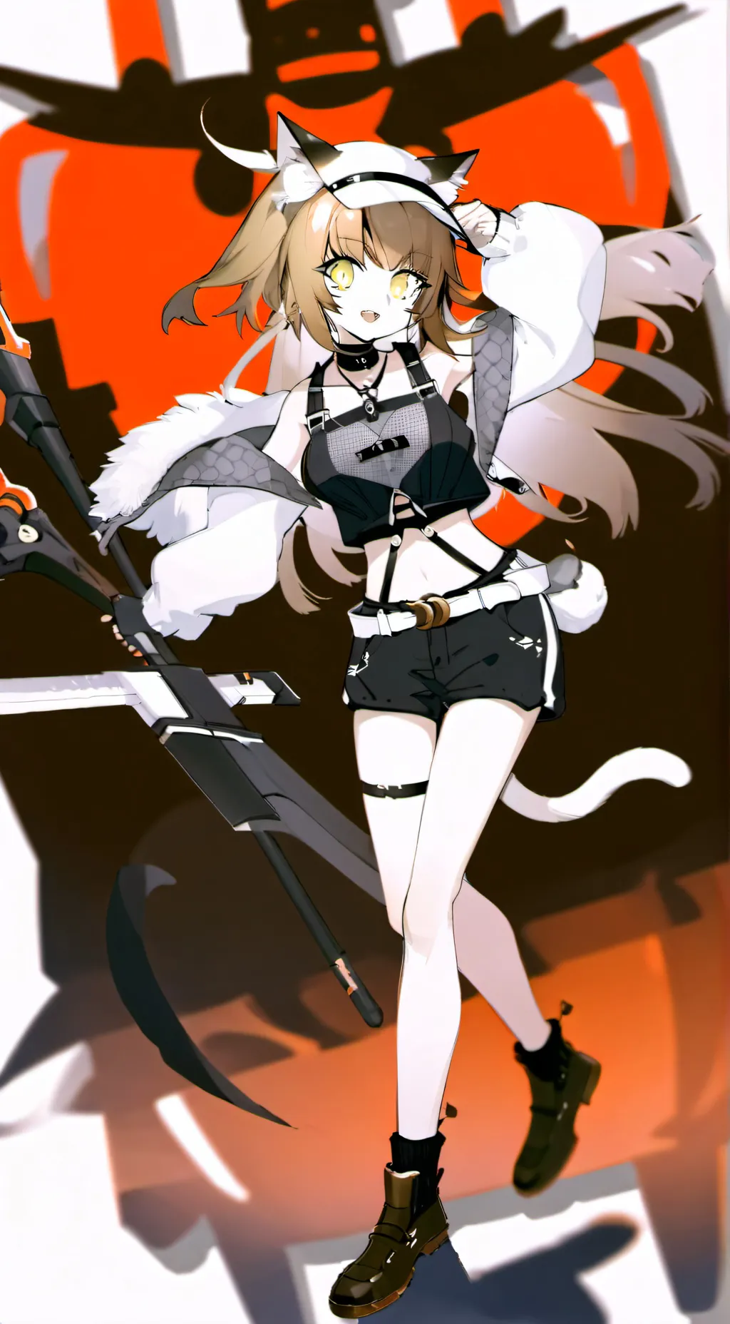 ai character: furri background