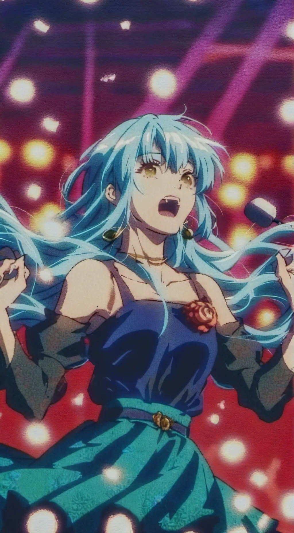 ai character: 🎤міку🎤 background