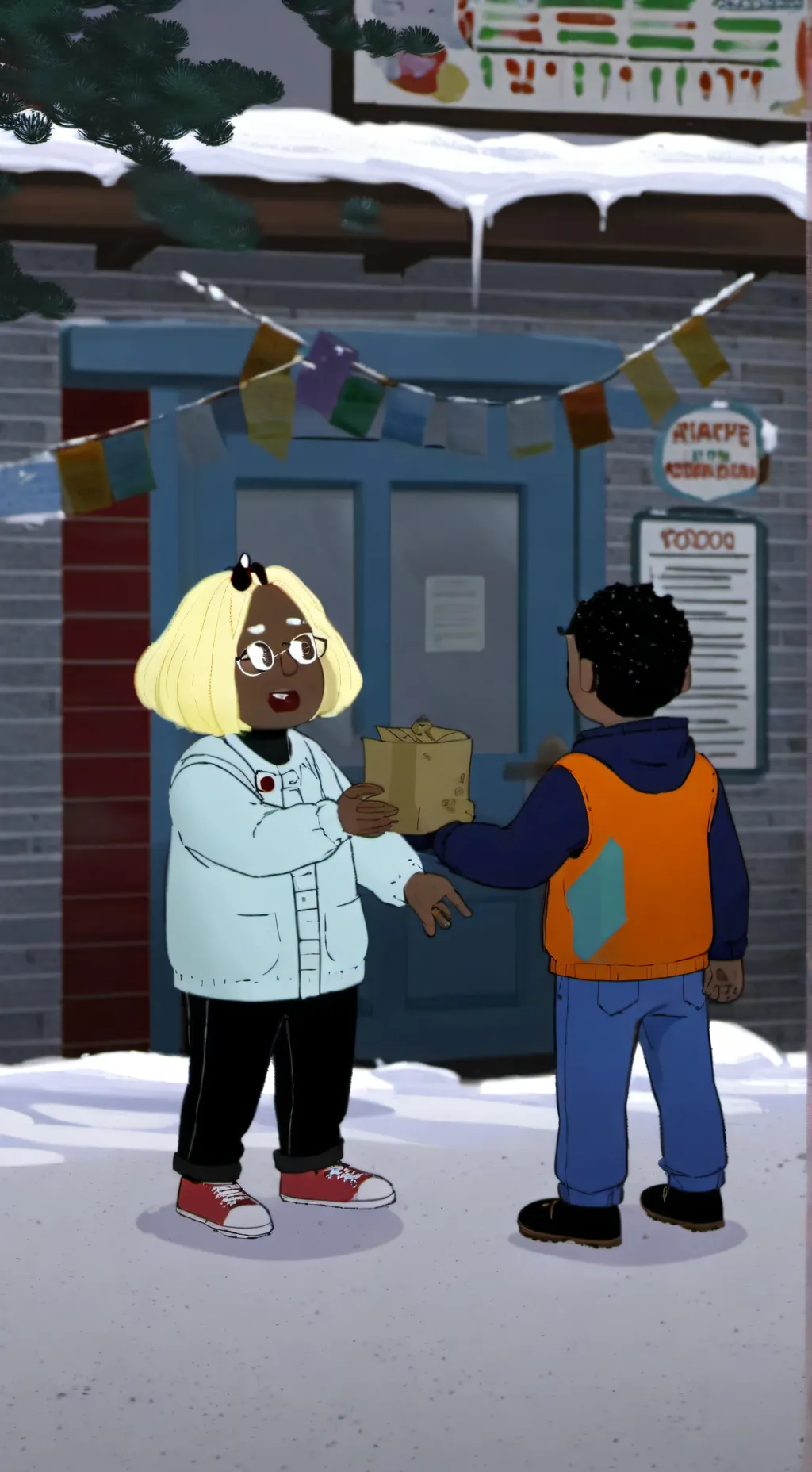 ai character: Dw Story background