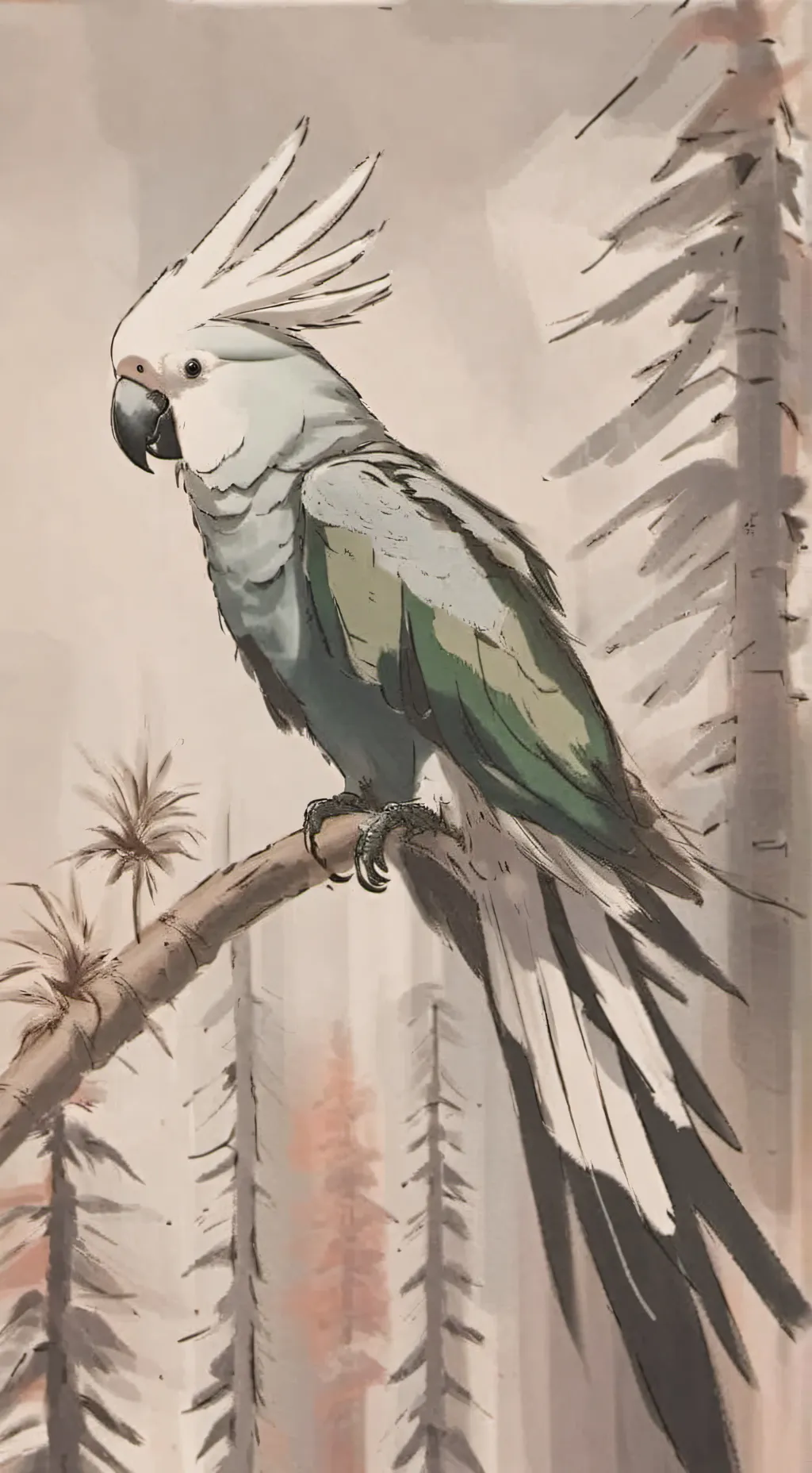 ai character: wa. background