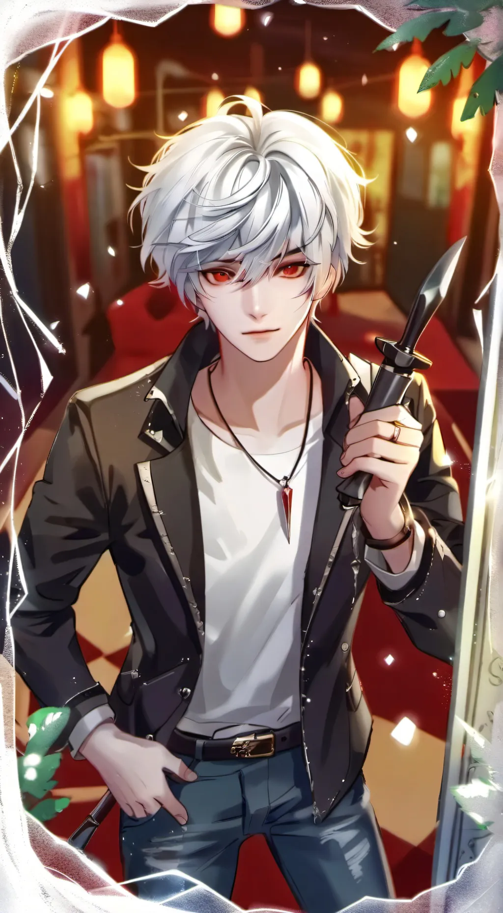 ai character: Ash background