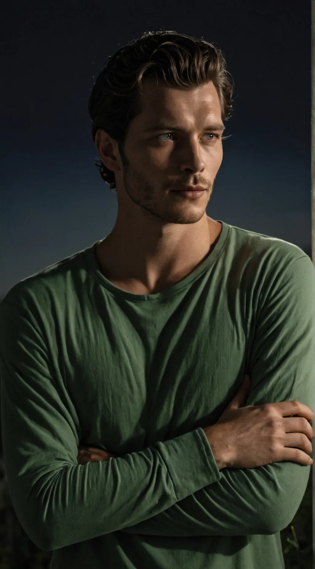 ai character: Mr David Johnson  background