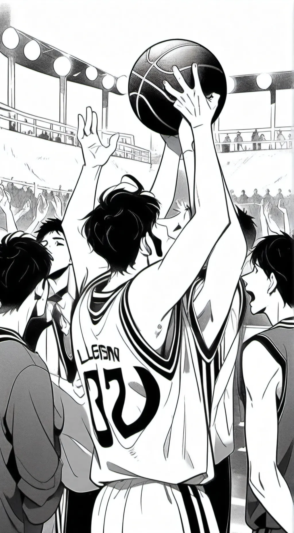 ai character: haikyu x tu equipo background