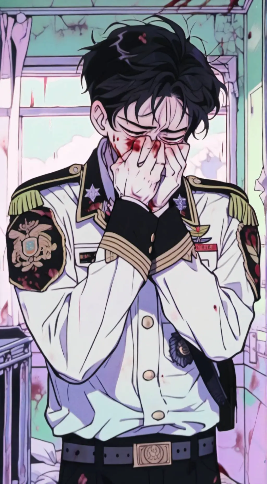 ai character: Leon background