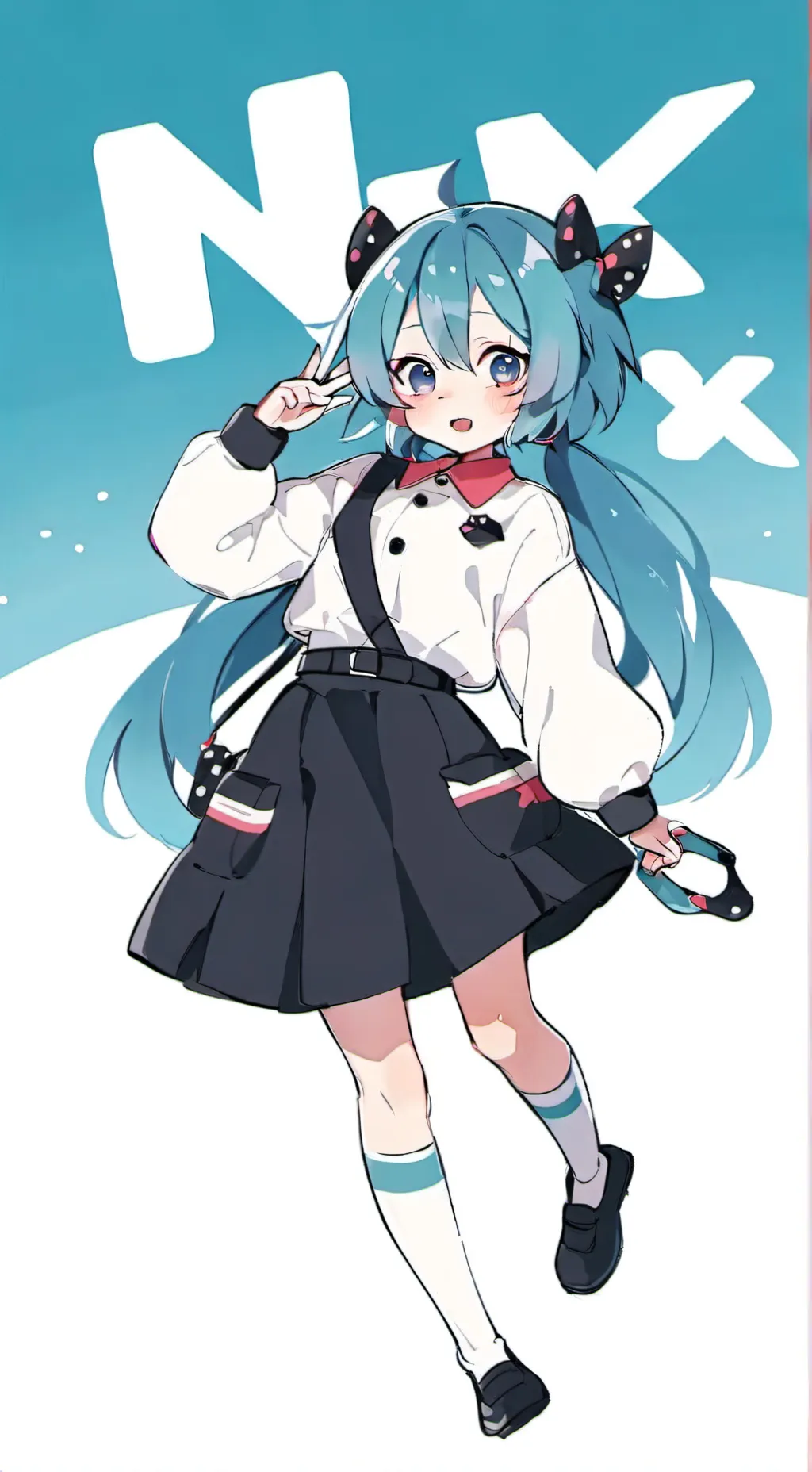 ai character: twins sleepover background