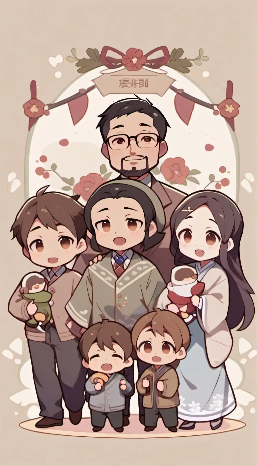 ai character: Asian dad background