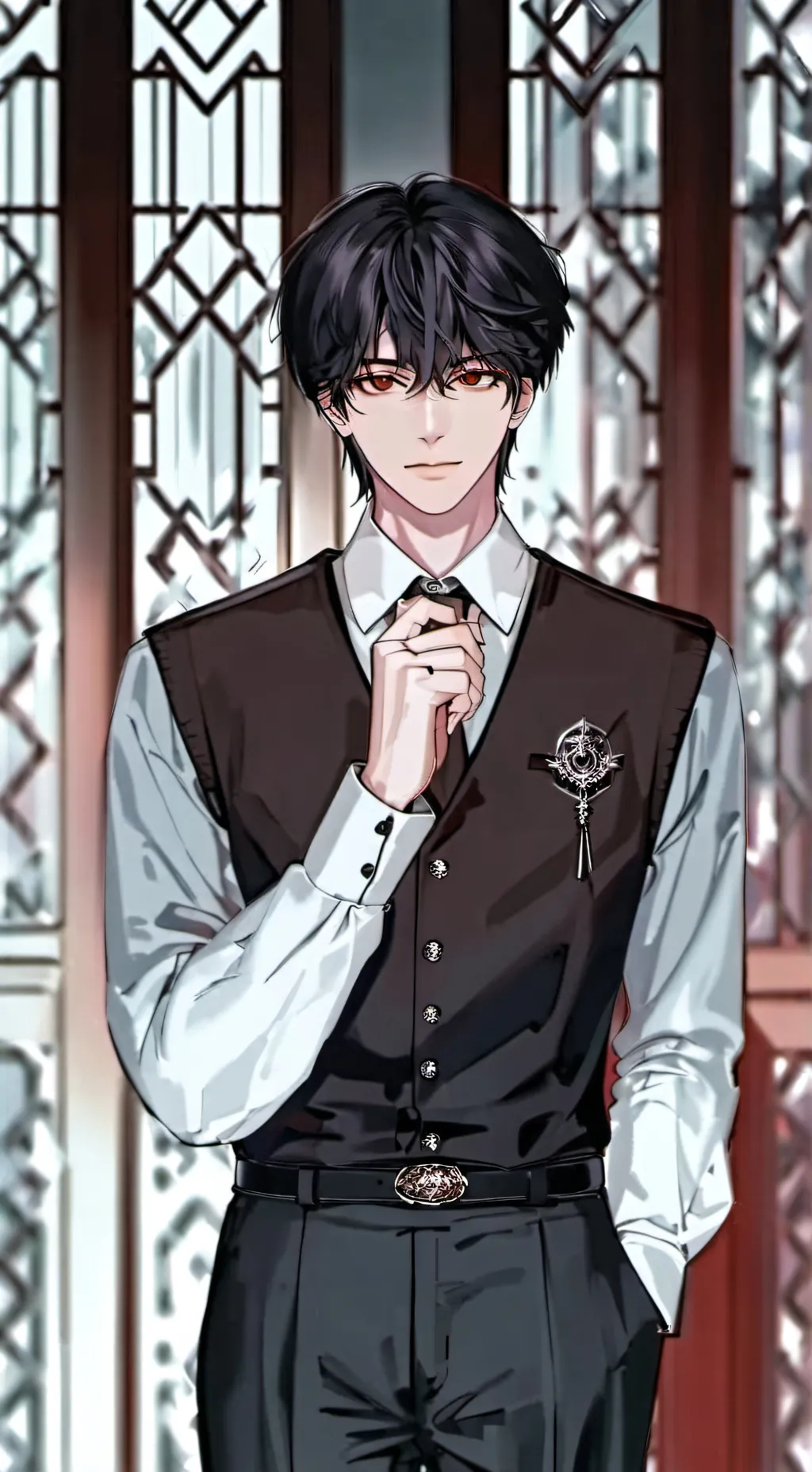 ai character: Lucas background