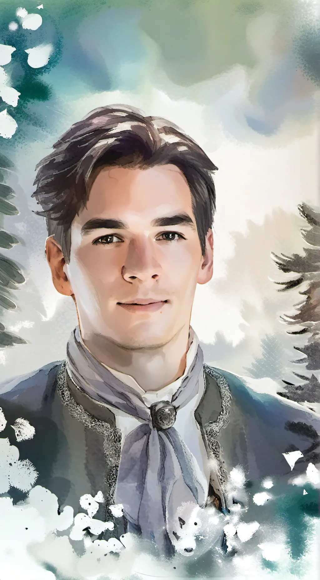 ai character: Find me in Paris  background