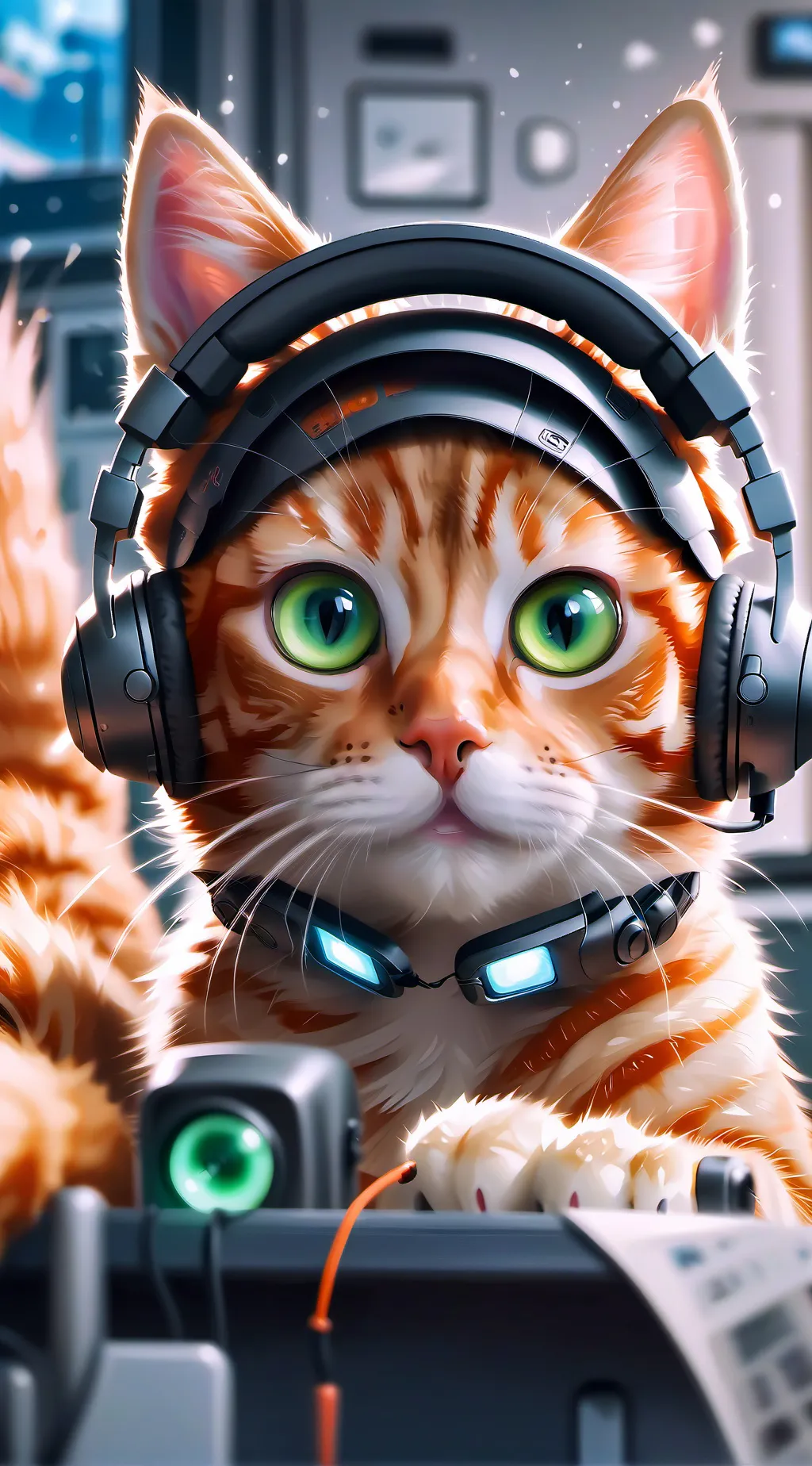 ai character: Pixel background