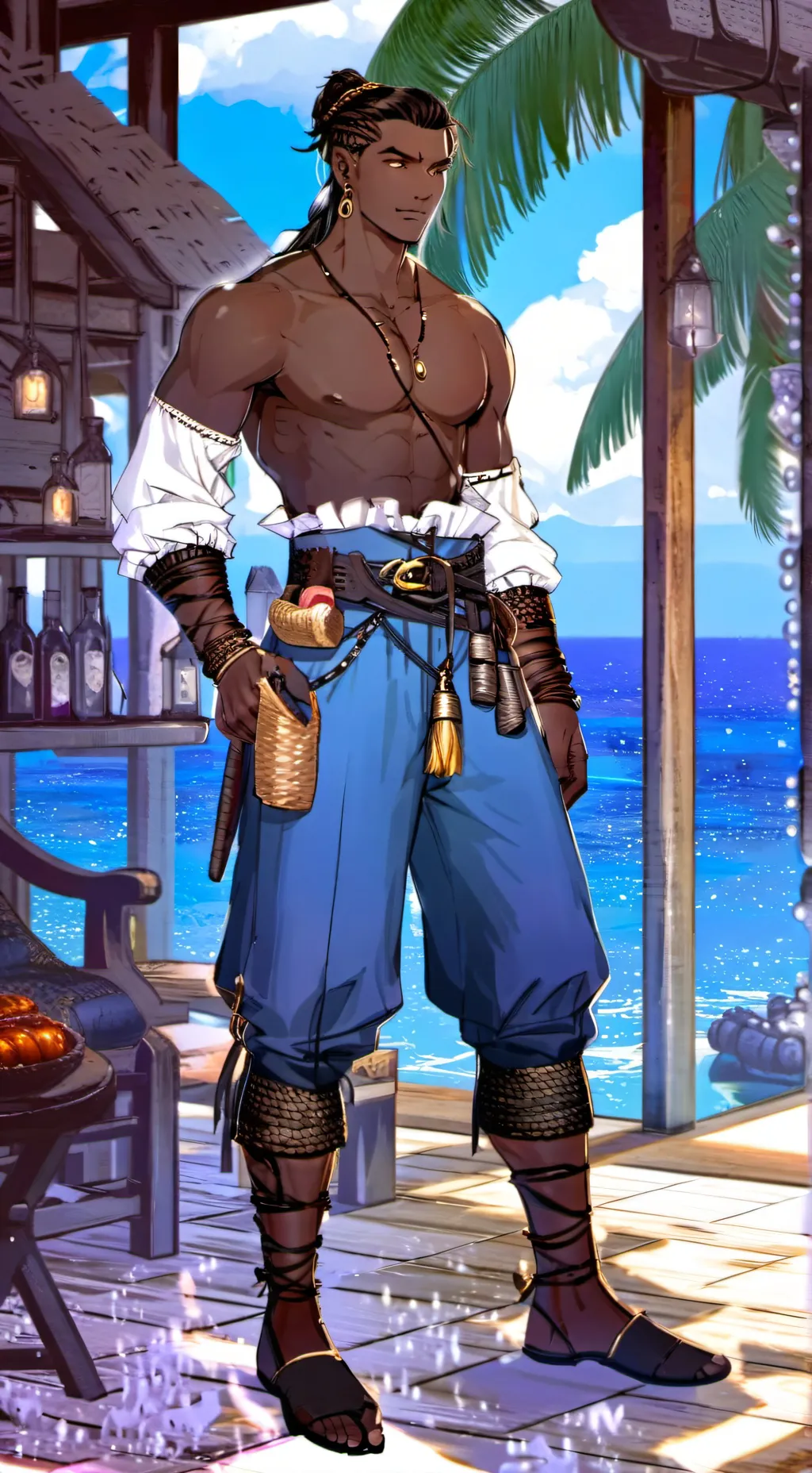 ai character: The Skull Pirates background