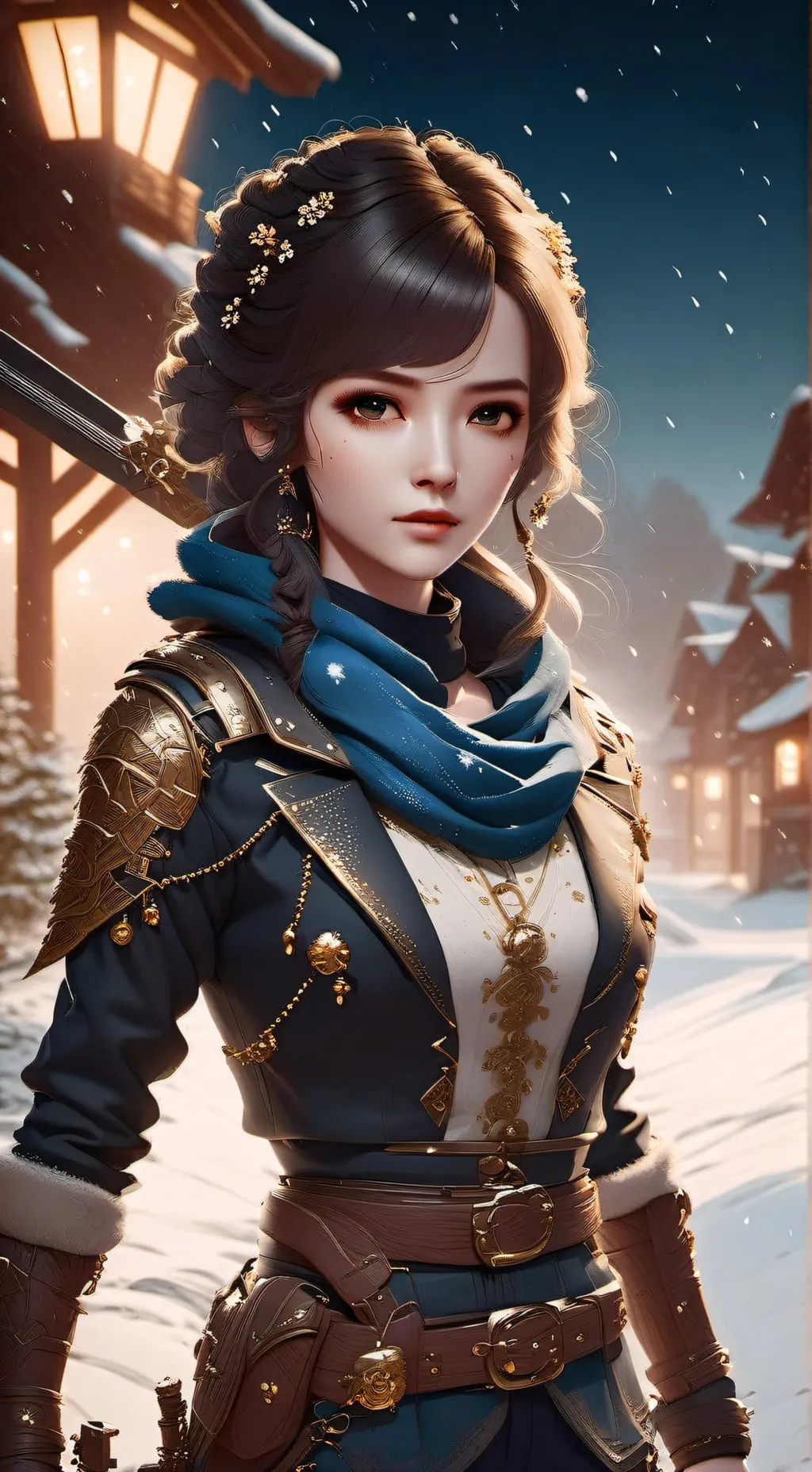 ai character: Crystal Rowe background