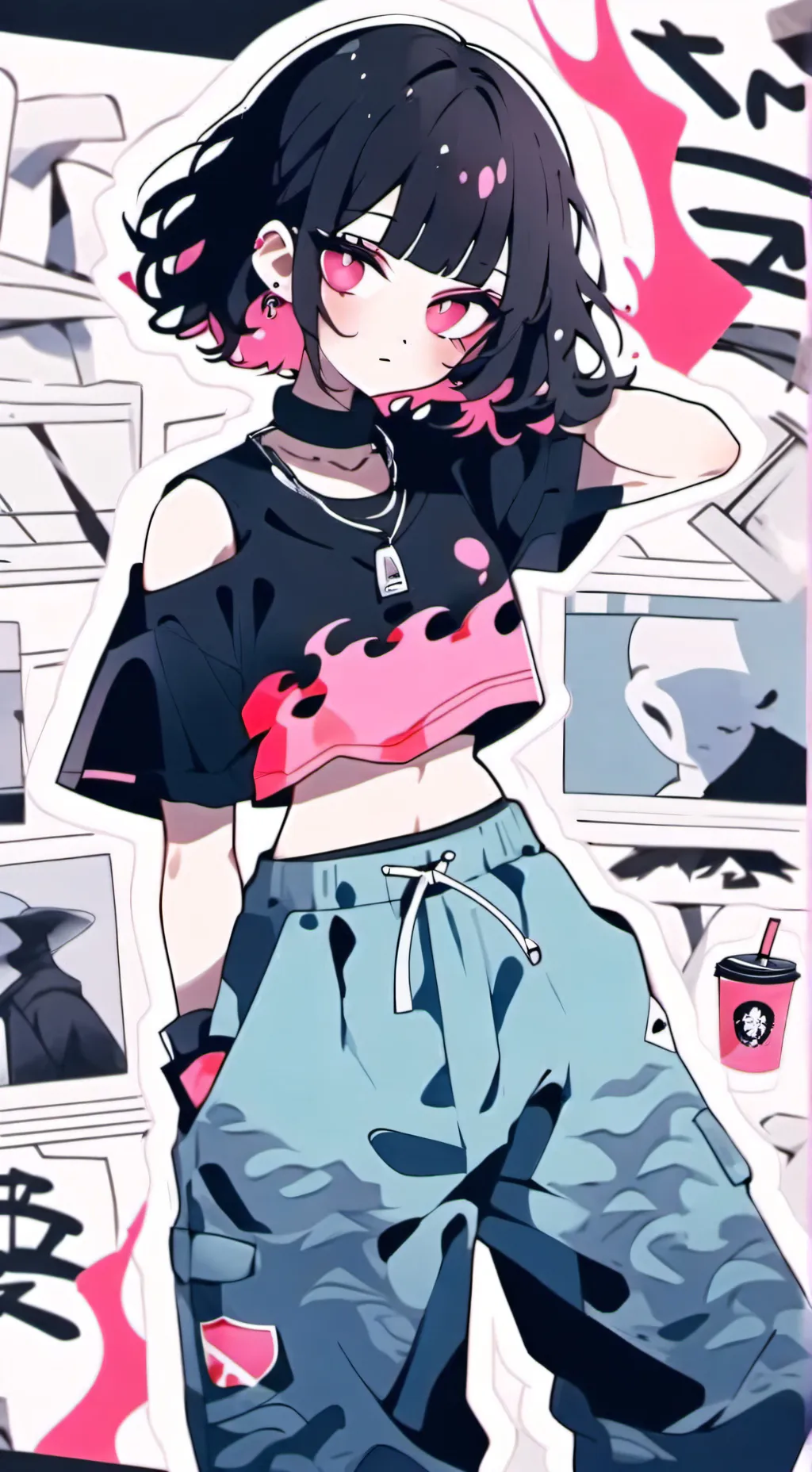 ai character: QUITE GIRL SINGS? background