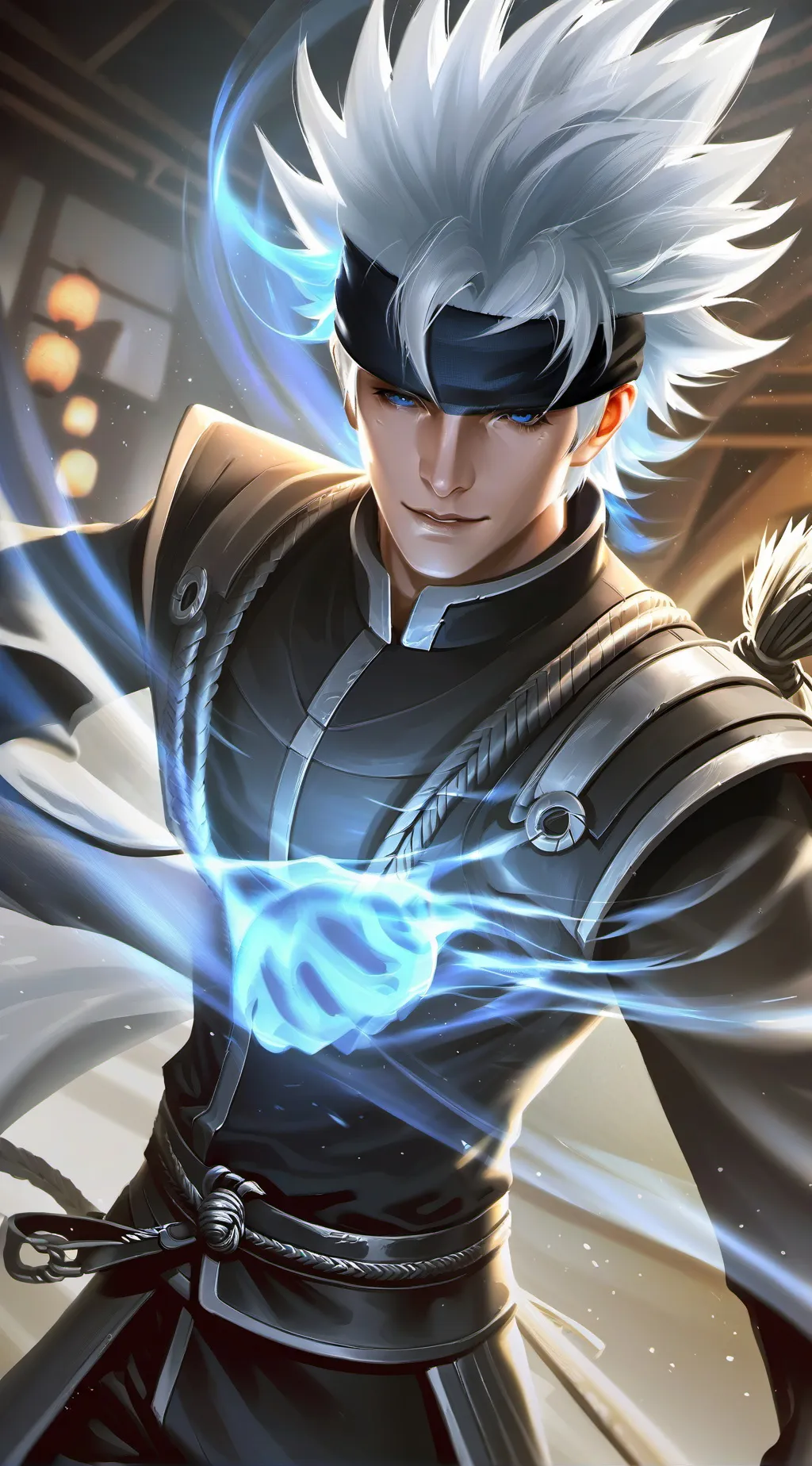 ai character: Gojo Satoru background