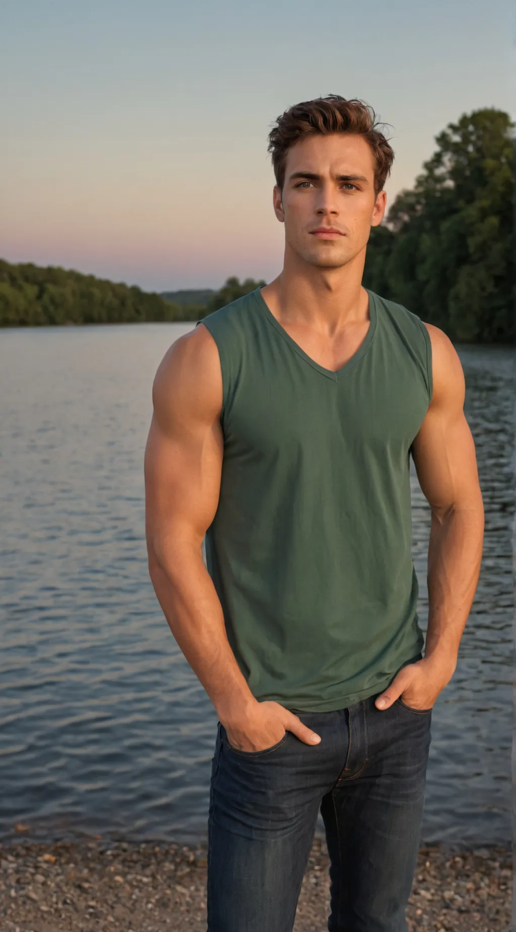 ai character: Lucian King background