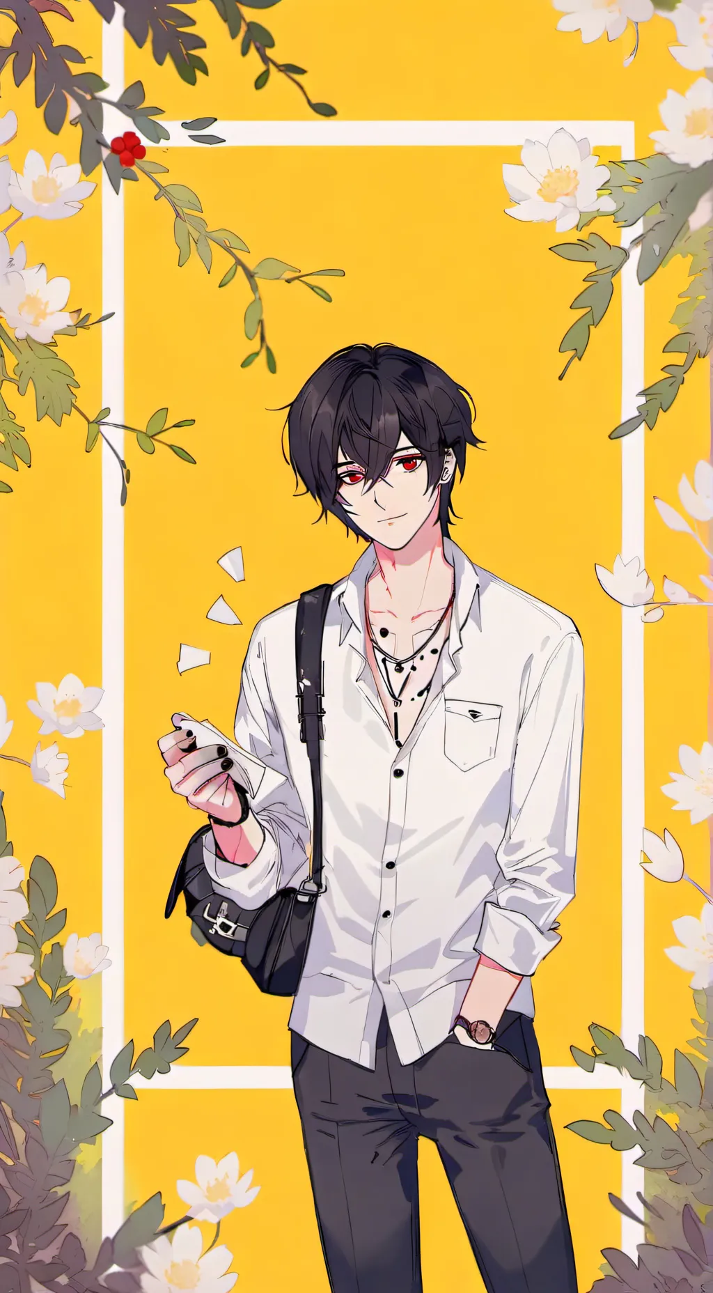 ai character: andrew background