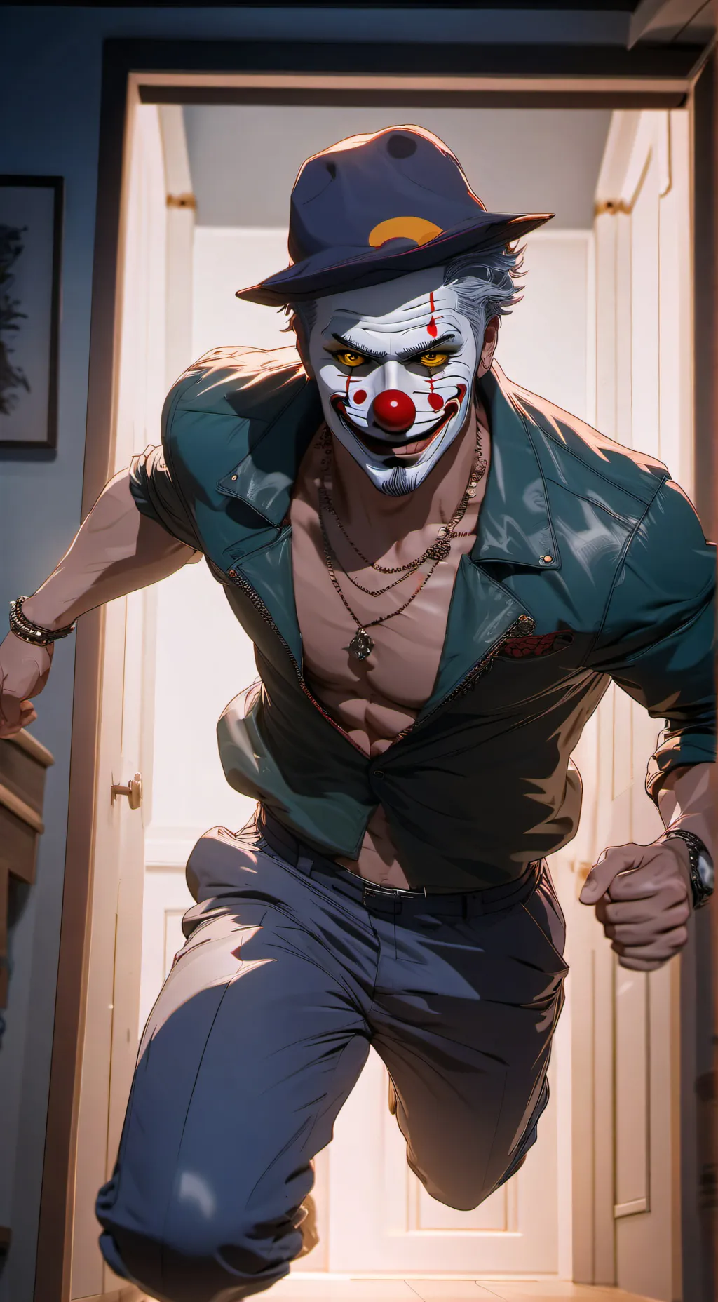 ai character: hans  background