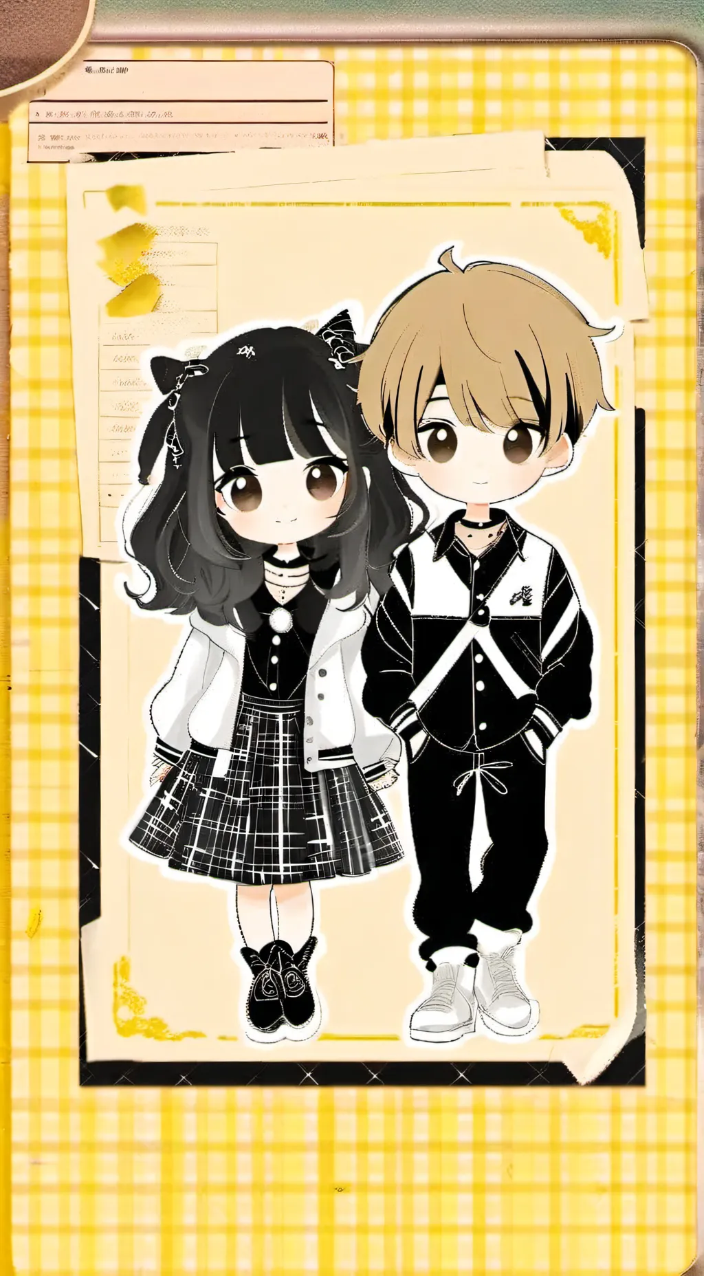 ai character: ~Maddy~ background