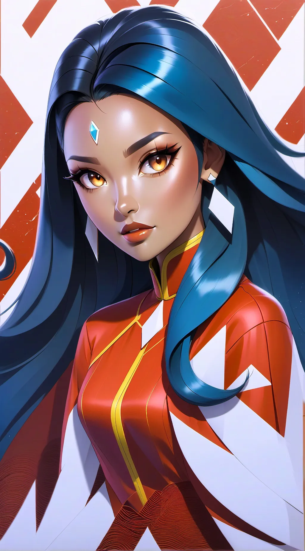 ai character: mha future background