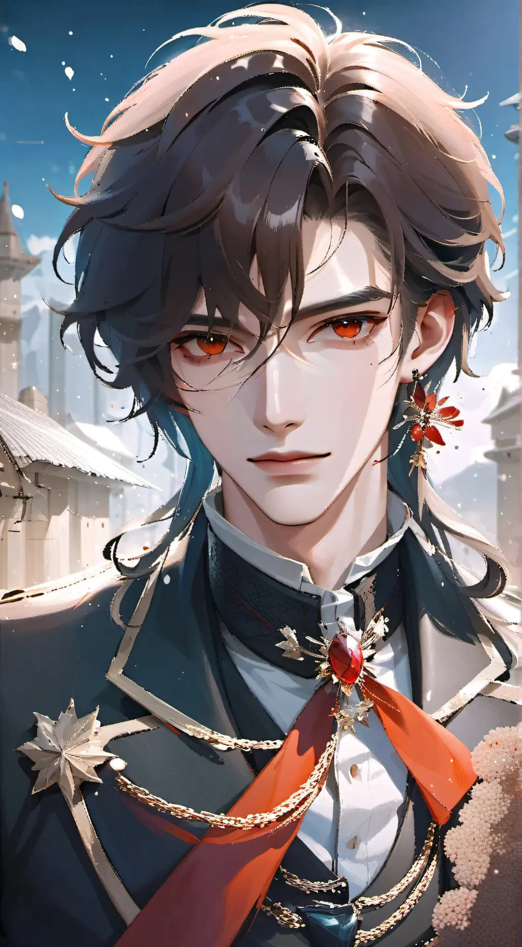 ai character: Mattew  background