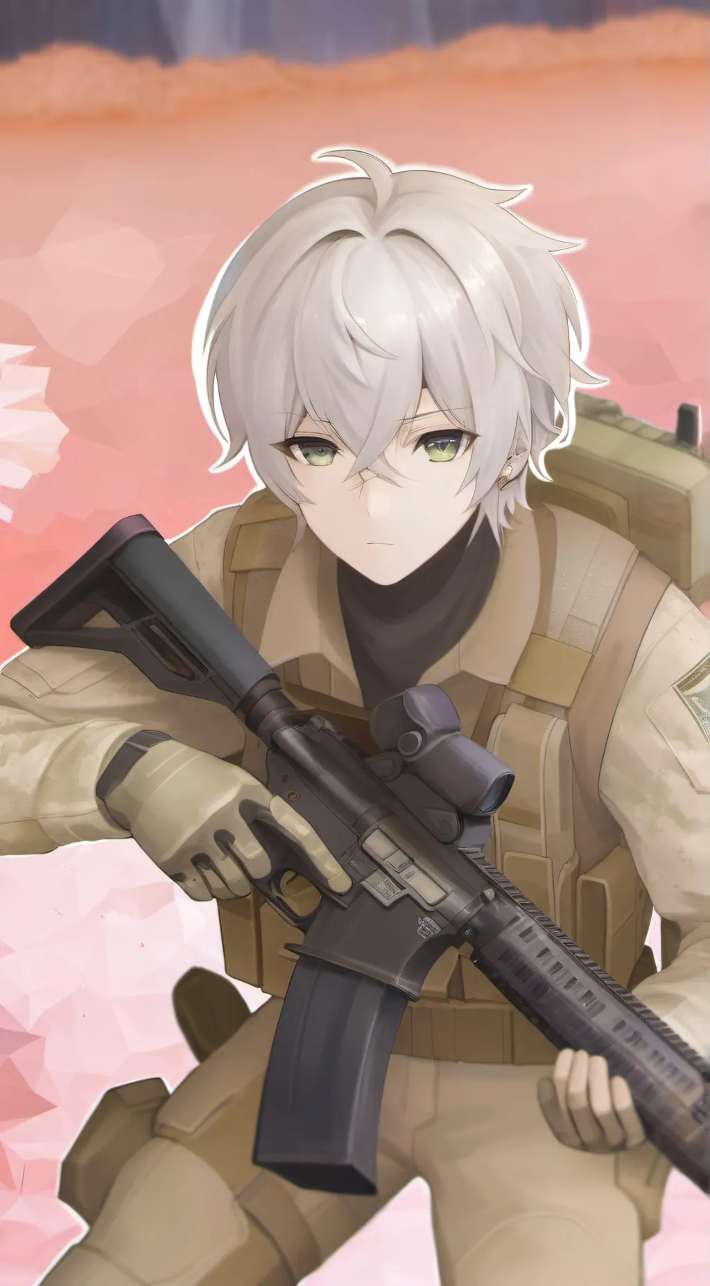 ai character: Valorant background