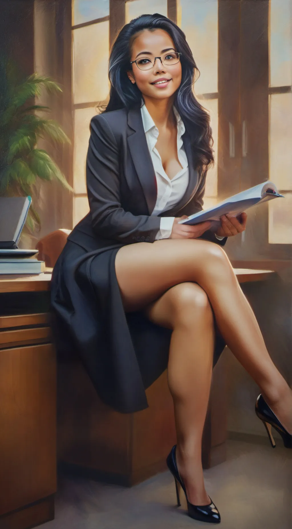 ai character: Abigail Strong background