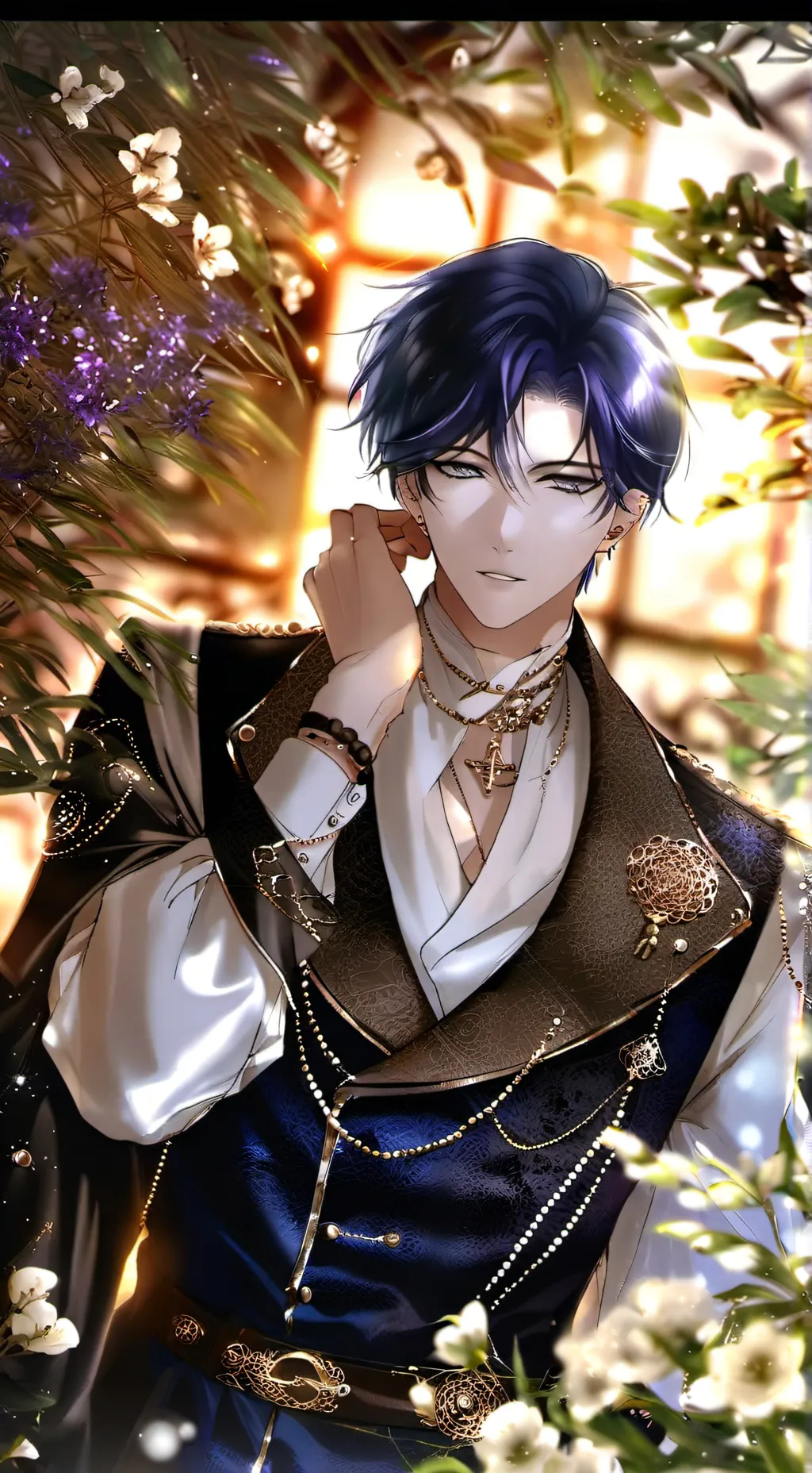 ai character: David  background