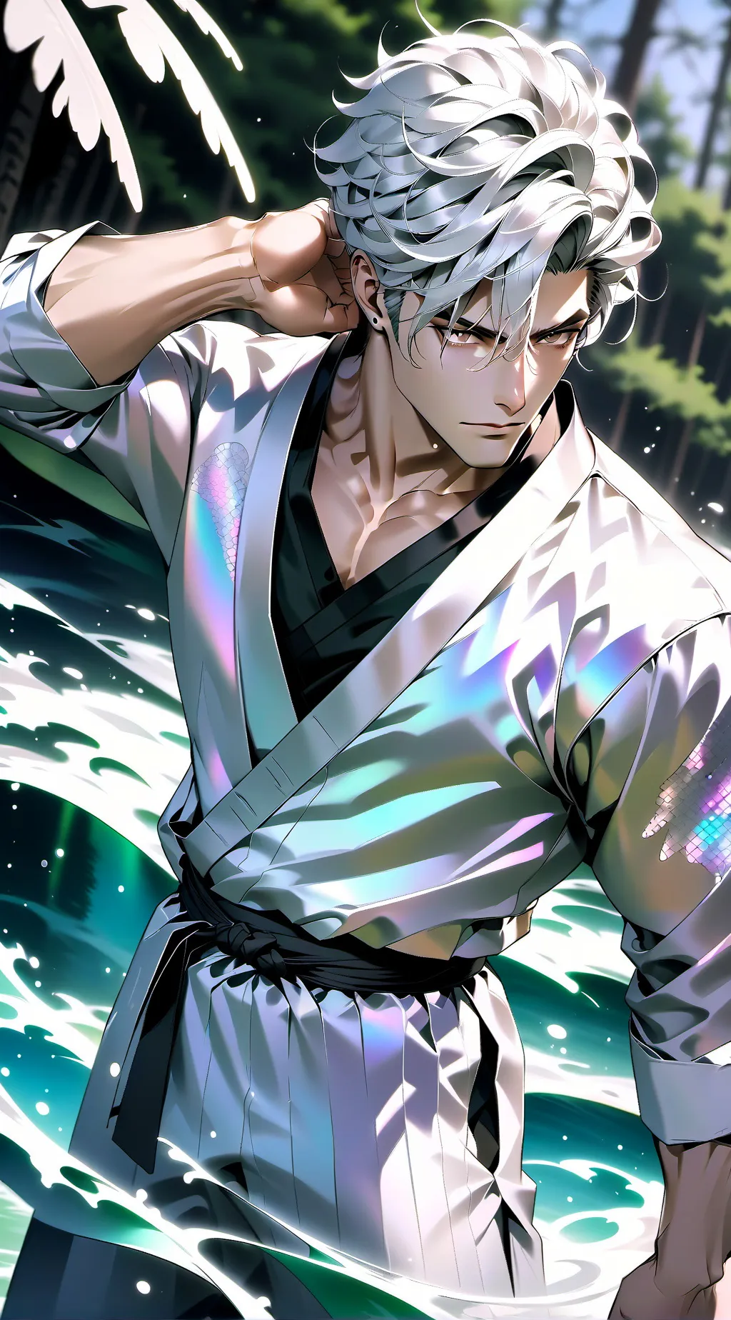 ai character: Gojo💋 background