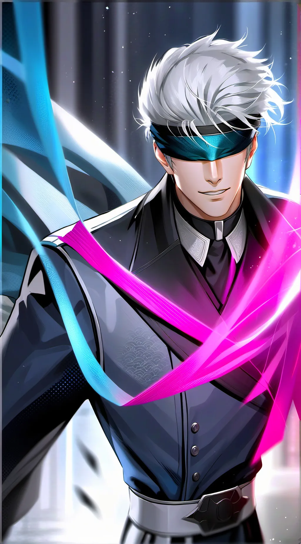 ai character: Gojo Satoru background