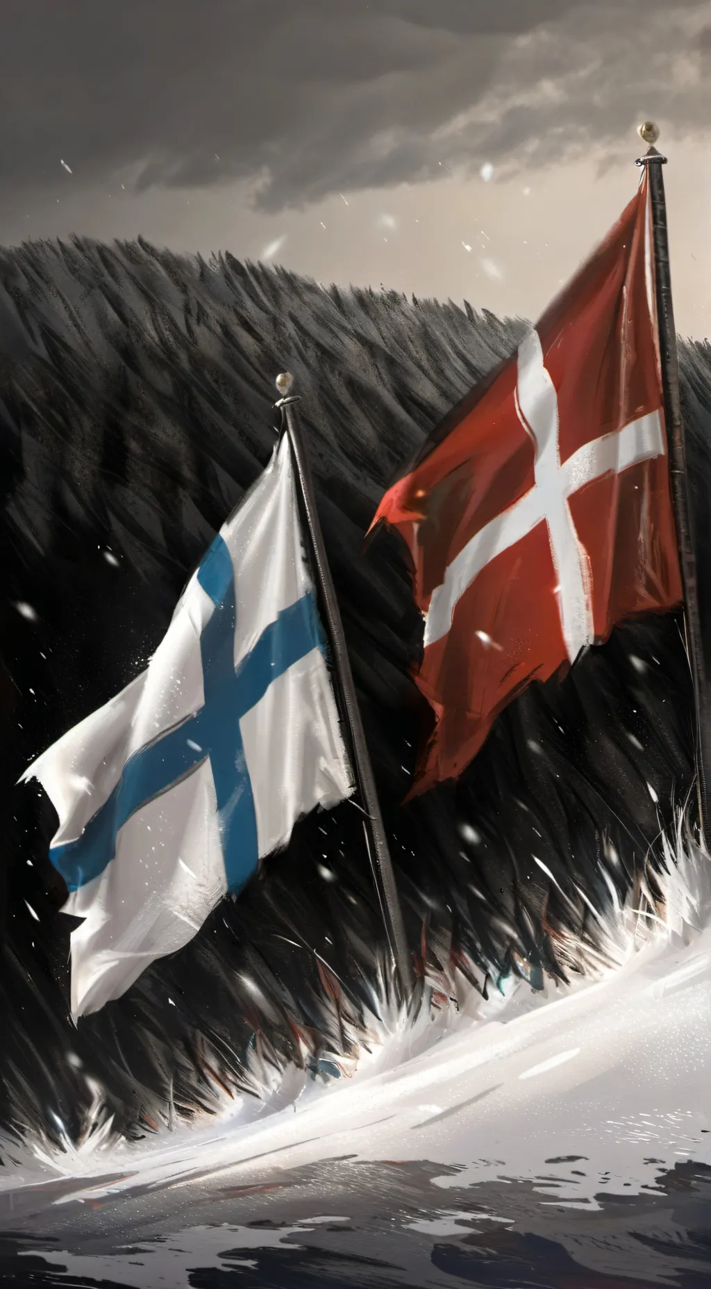 ai character: Denmark background