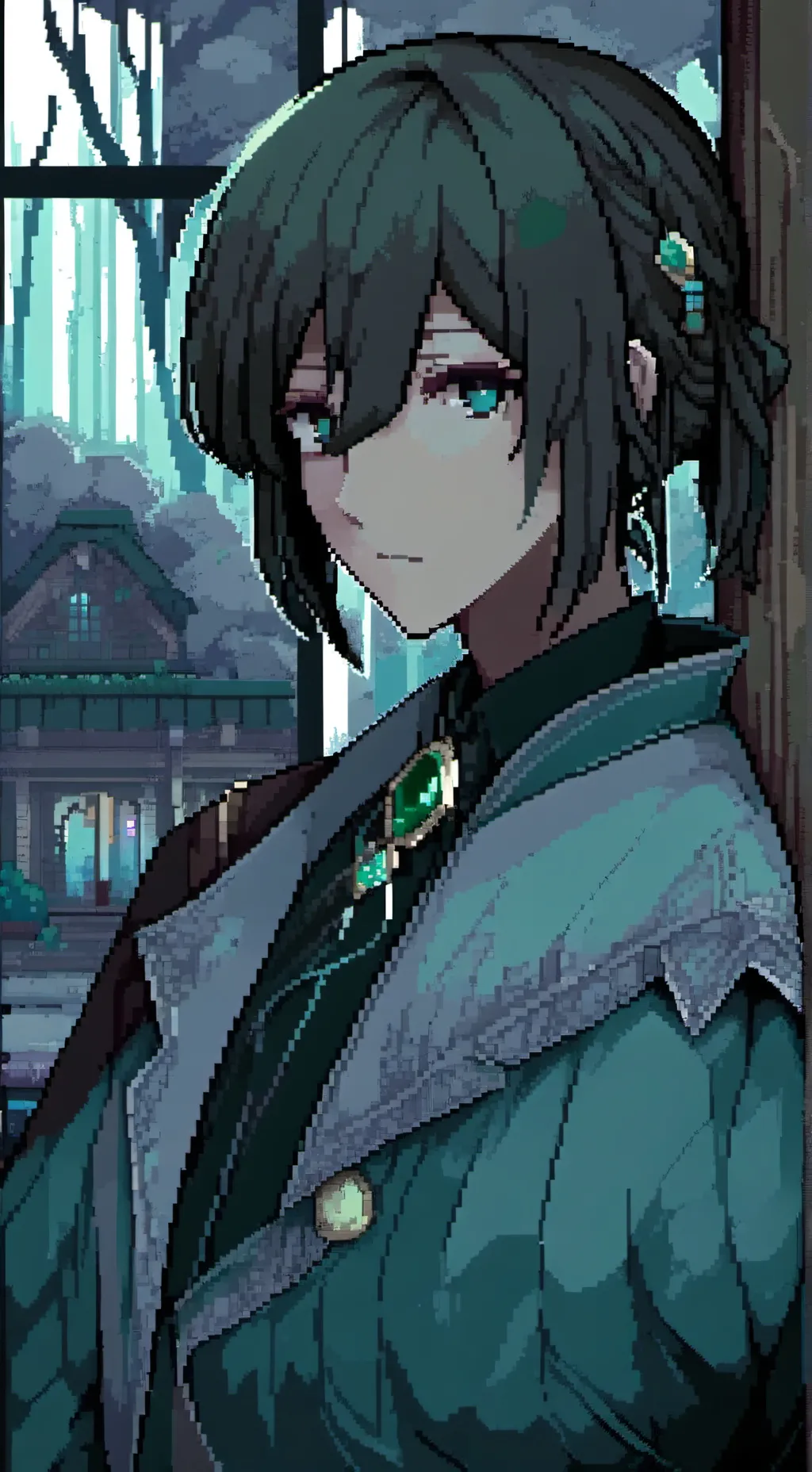 ai character: luna background