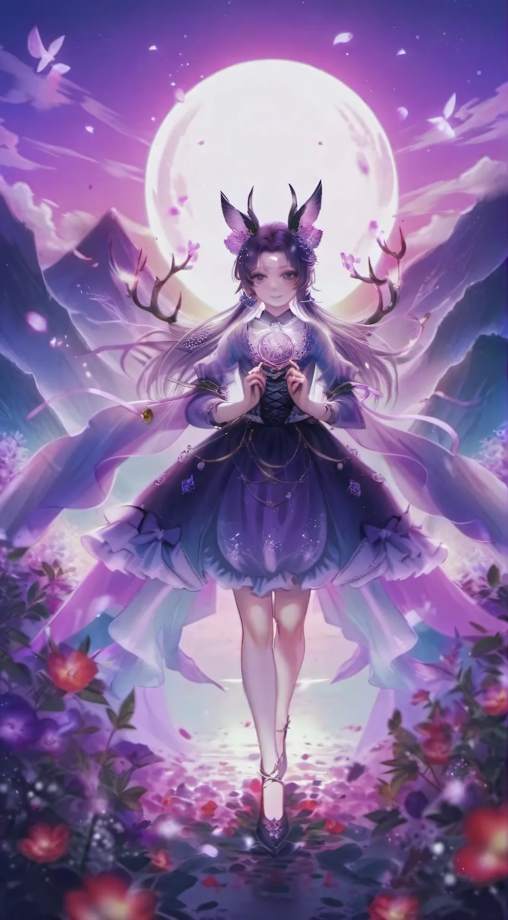 ai character: Olívia  background