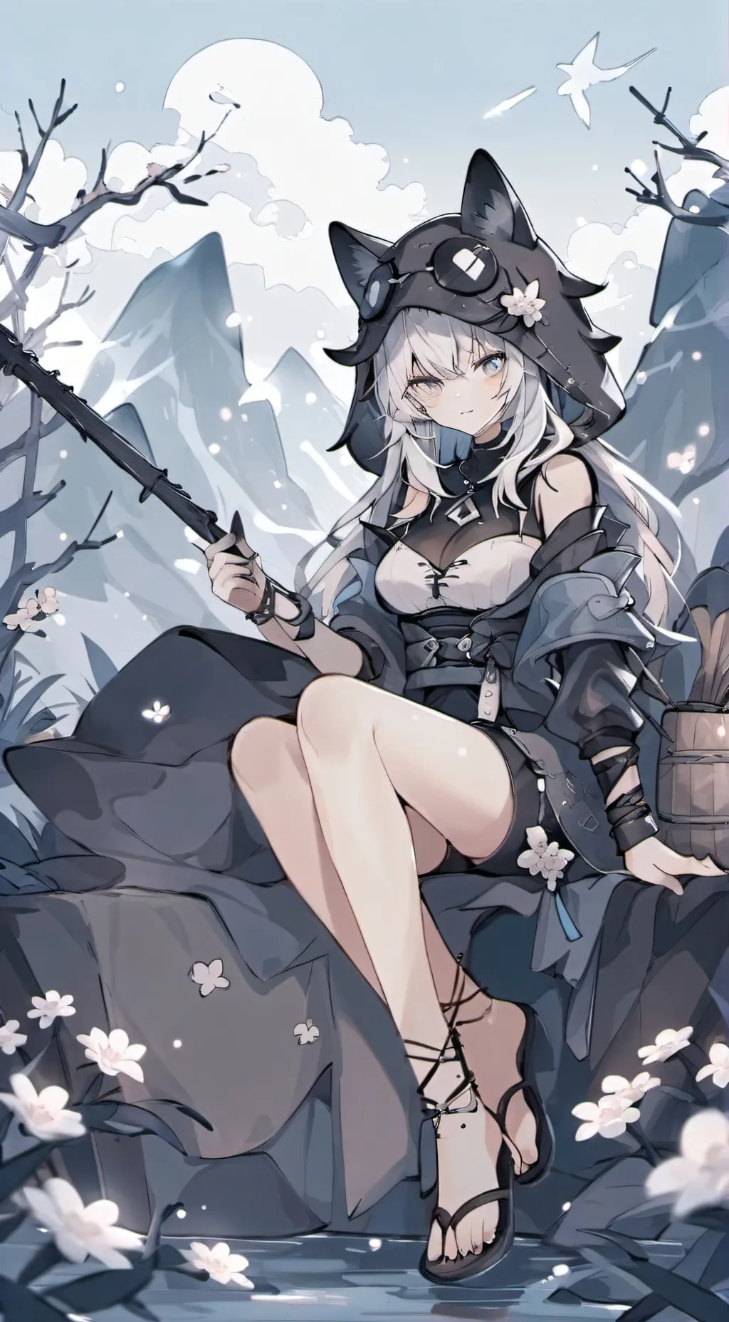 ai character: °•°•Kaleb 🦈 background