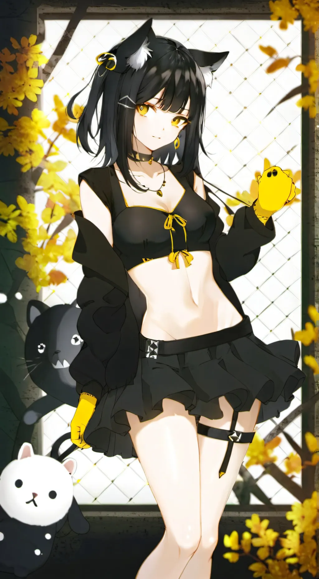 ai character: days left background