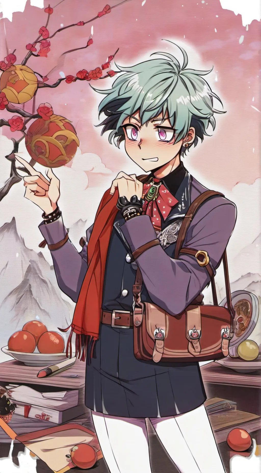 ai character: campamento 😎 background