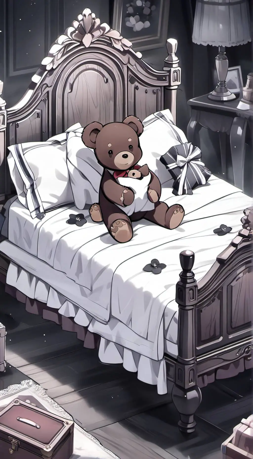 ai character: FPE SLEEP over background