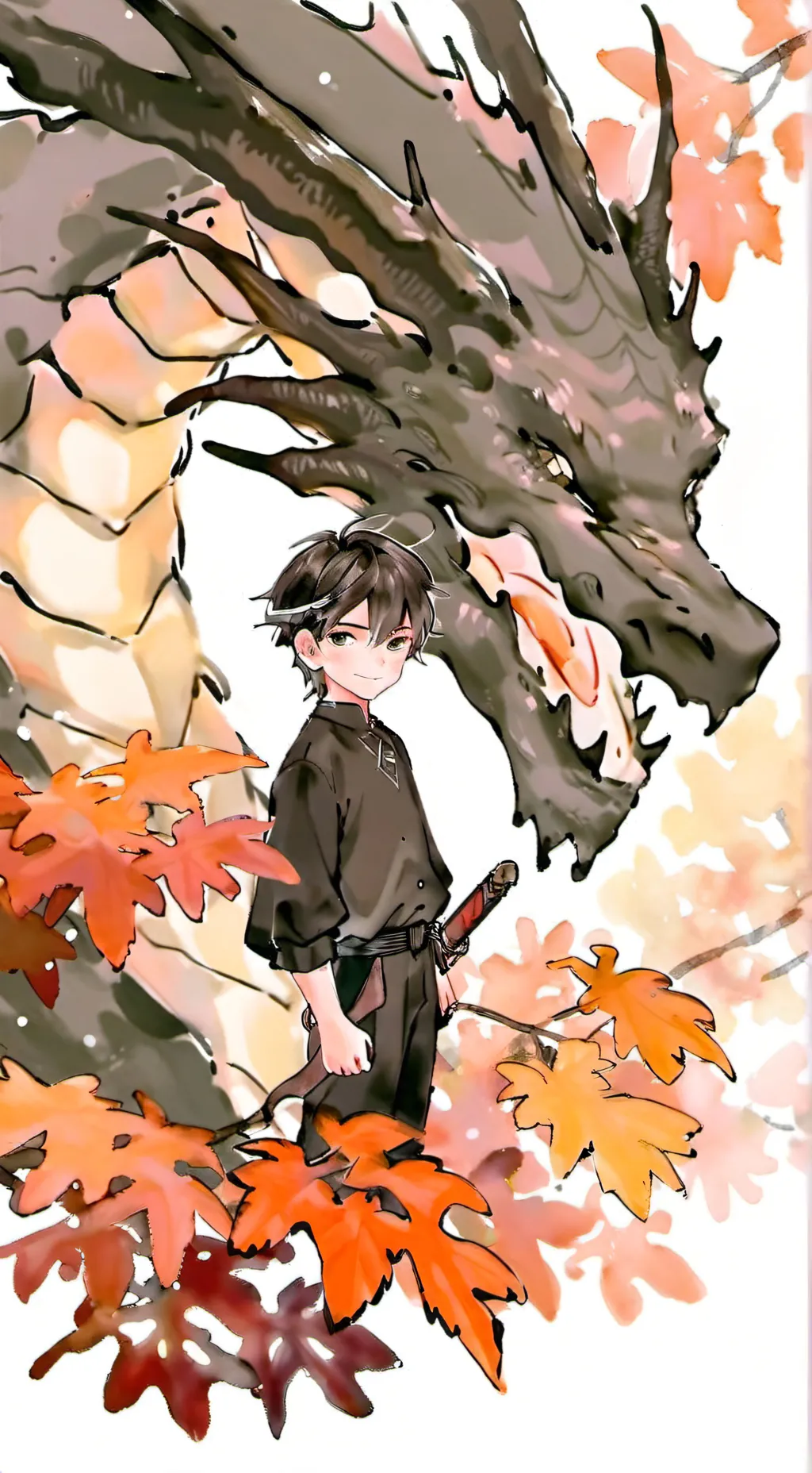 ai character: Dragon king background