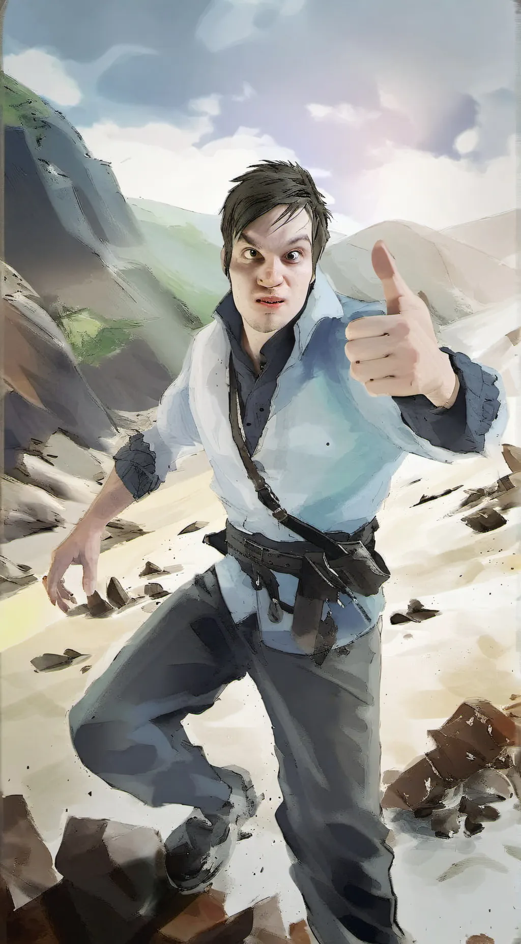 ai character: Brad the evil guy background