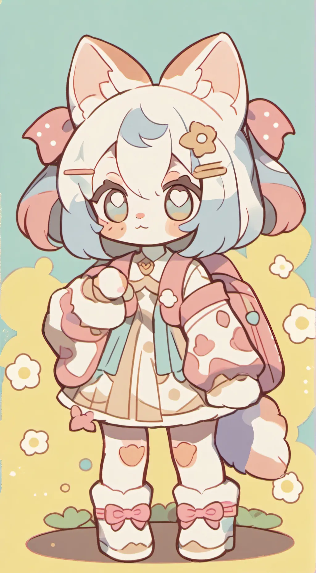 ai character: Cali background