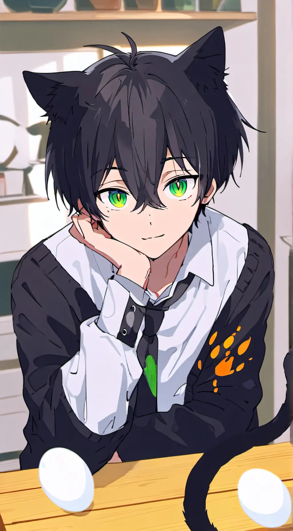 ai character: Inky Whisker Spiri background