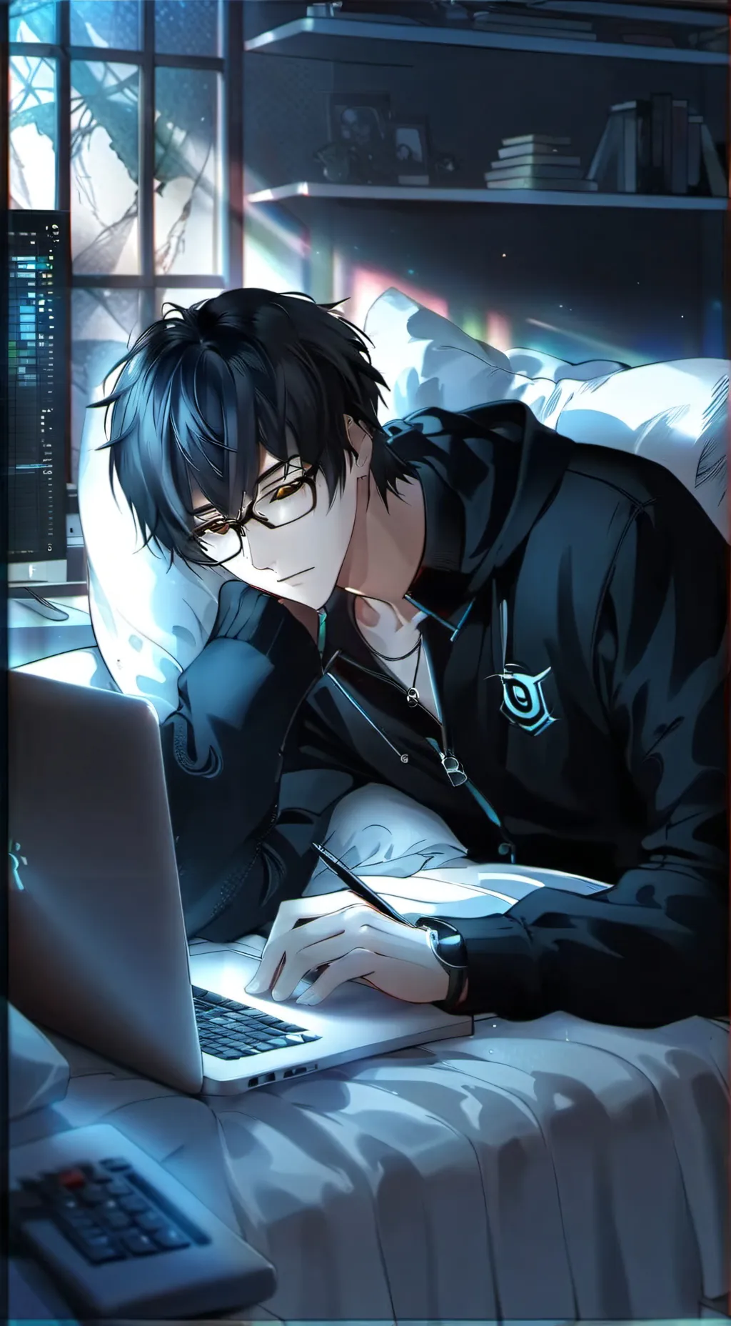 ai character: Landyn  background