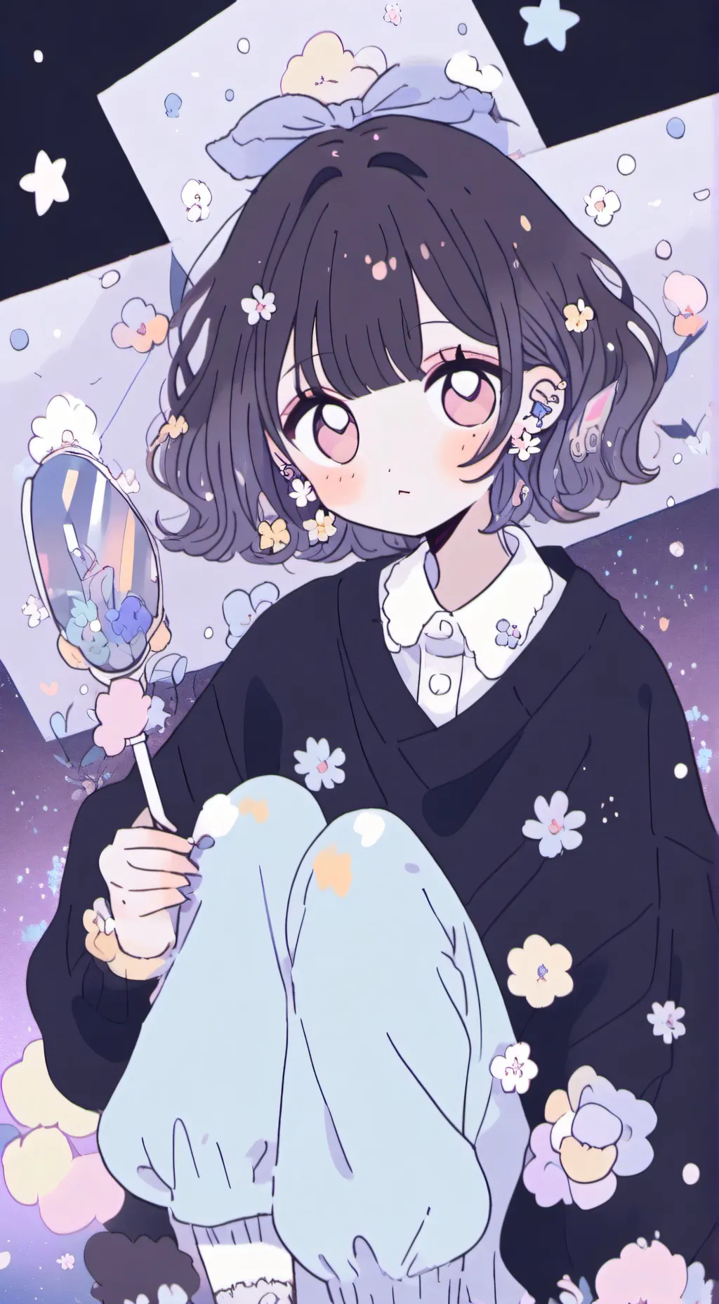 ai character: ●☆Cosmo☆● background