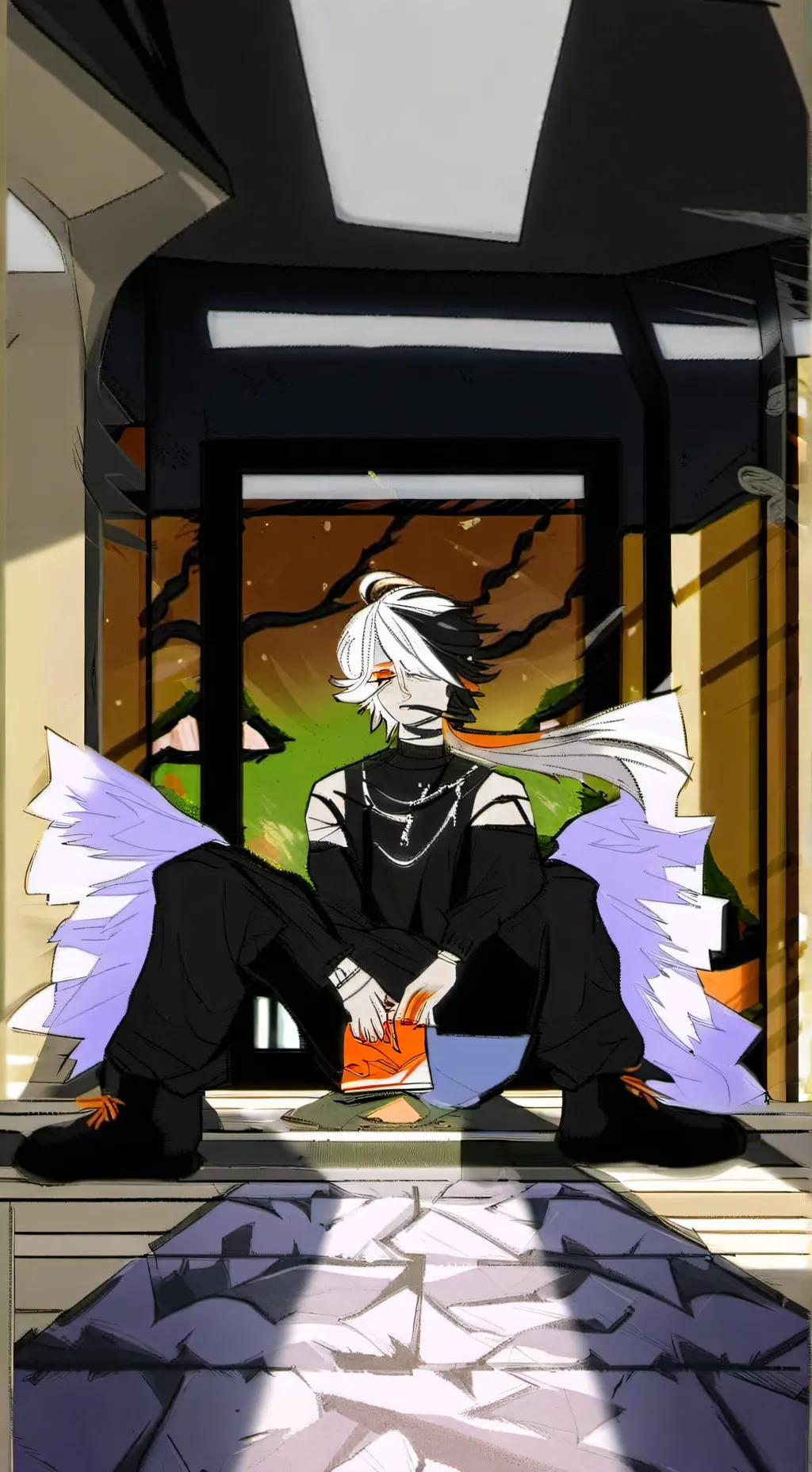 ai character: майк background