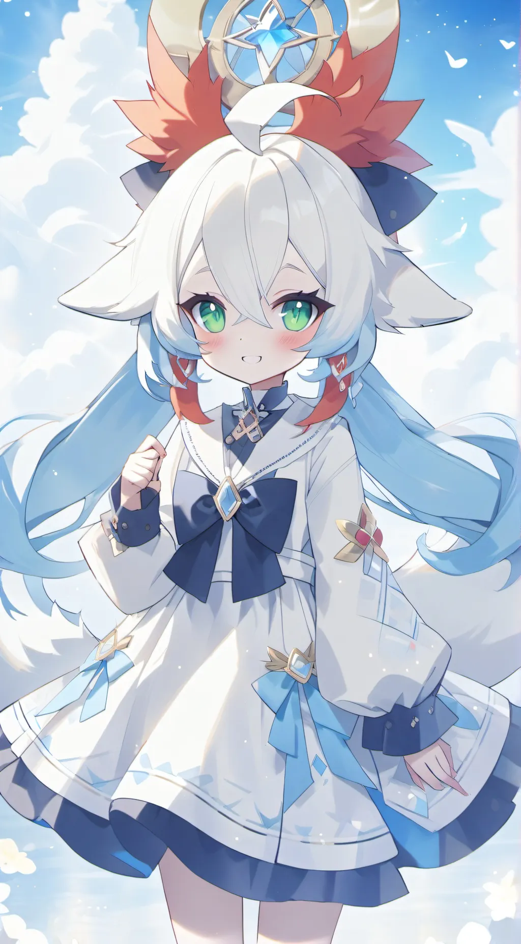 ai character: Yukino Hoshino background