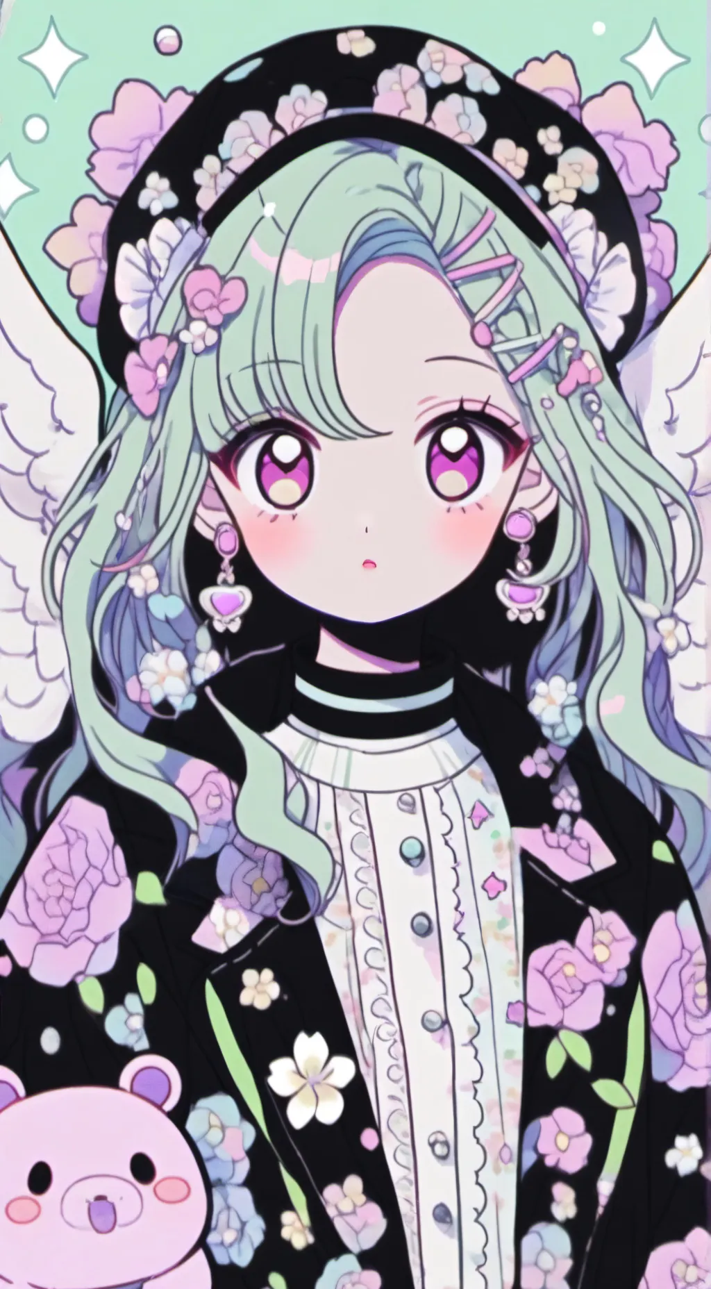 ai character: кифч background