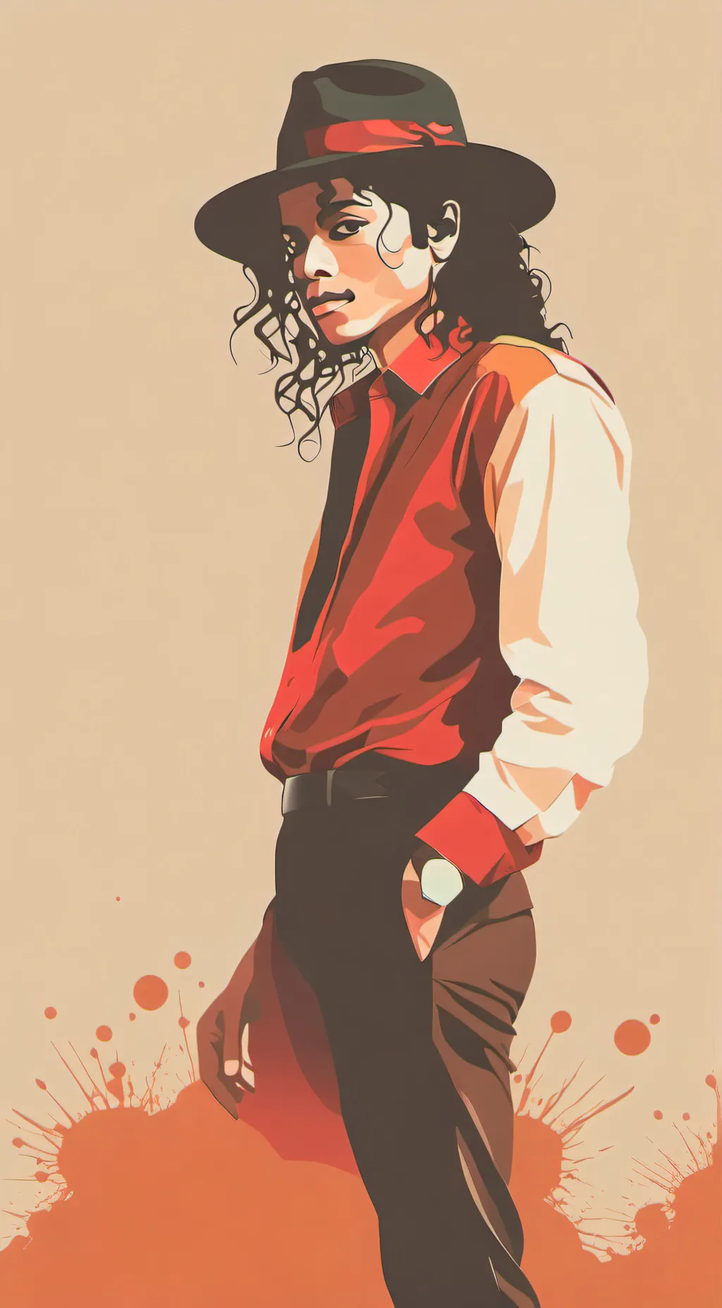 ai character: micheal jackson background