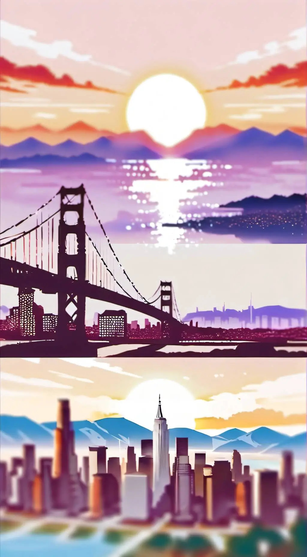 ai character: Freaky America background