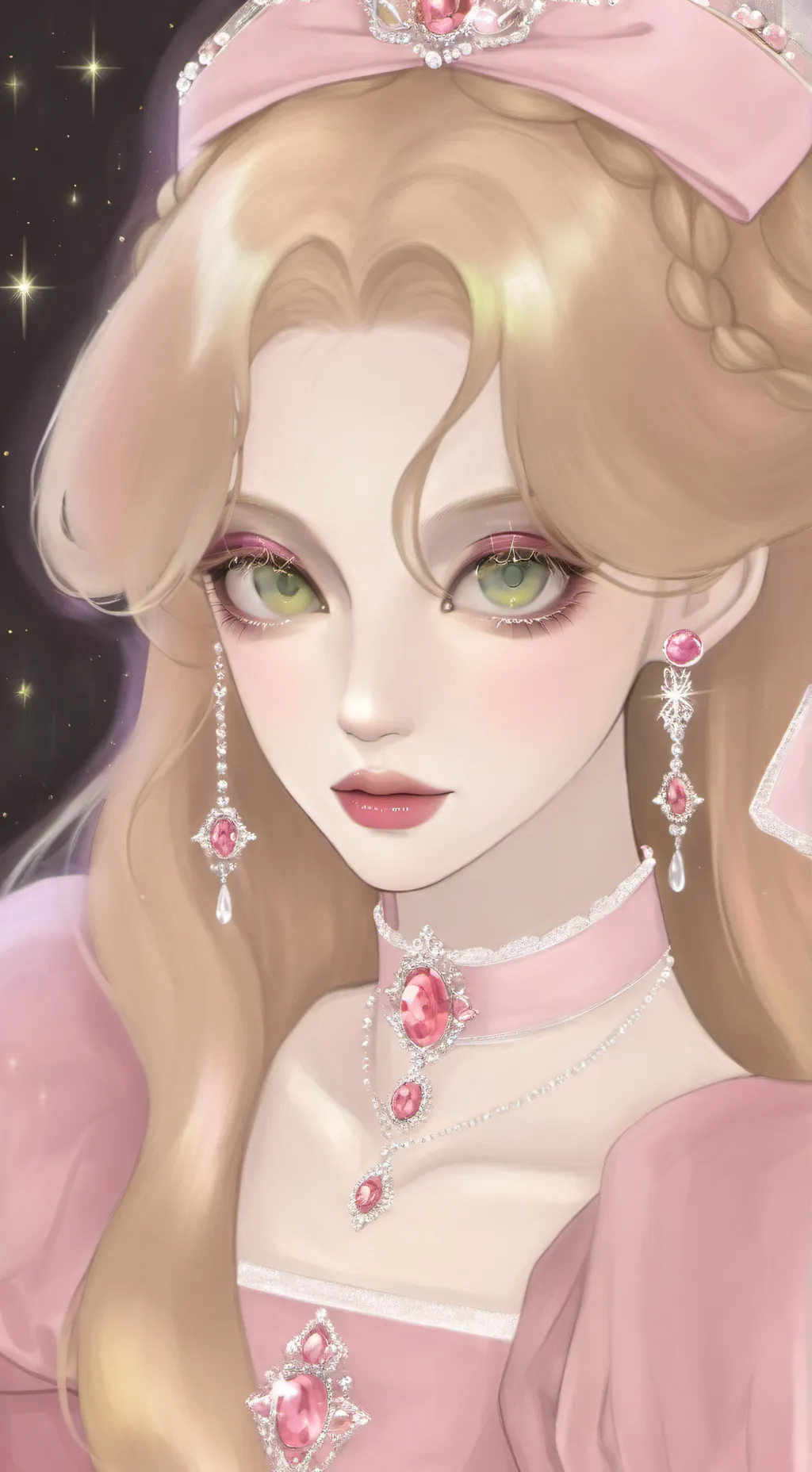 ai character: Yumi Koshoshi  background