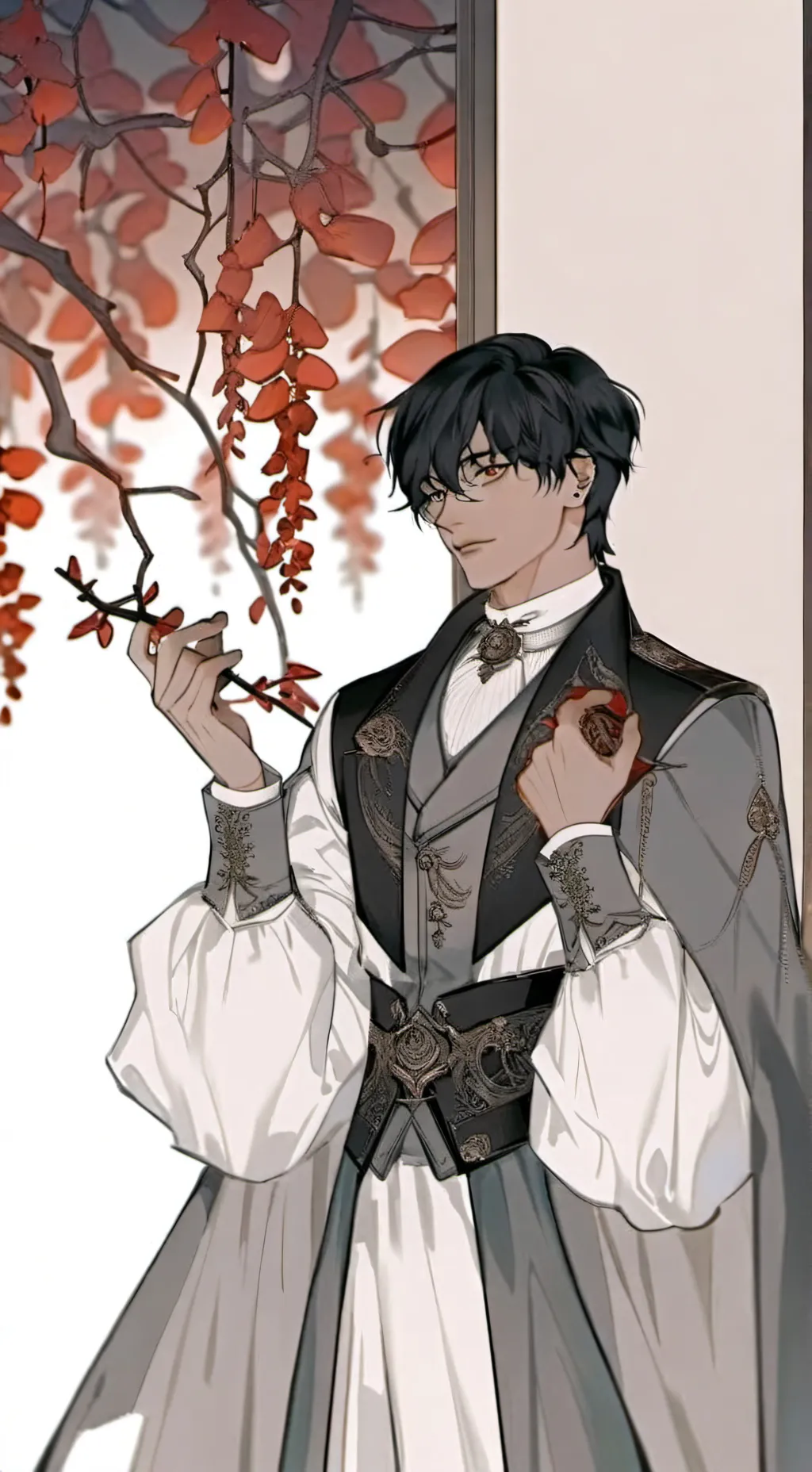 ai character: Star background