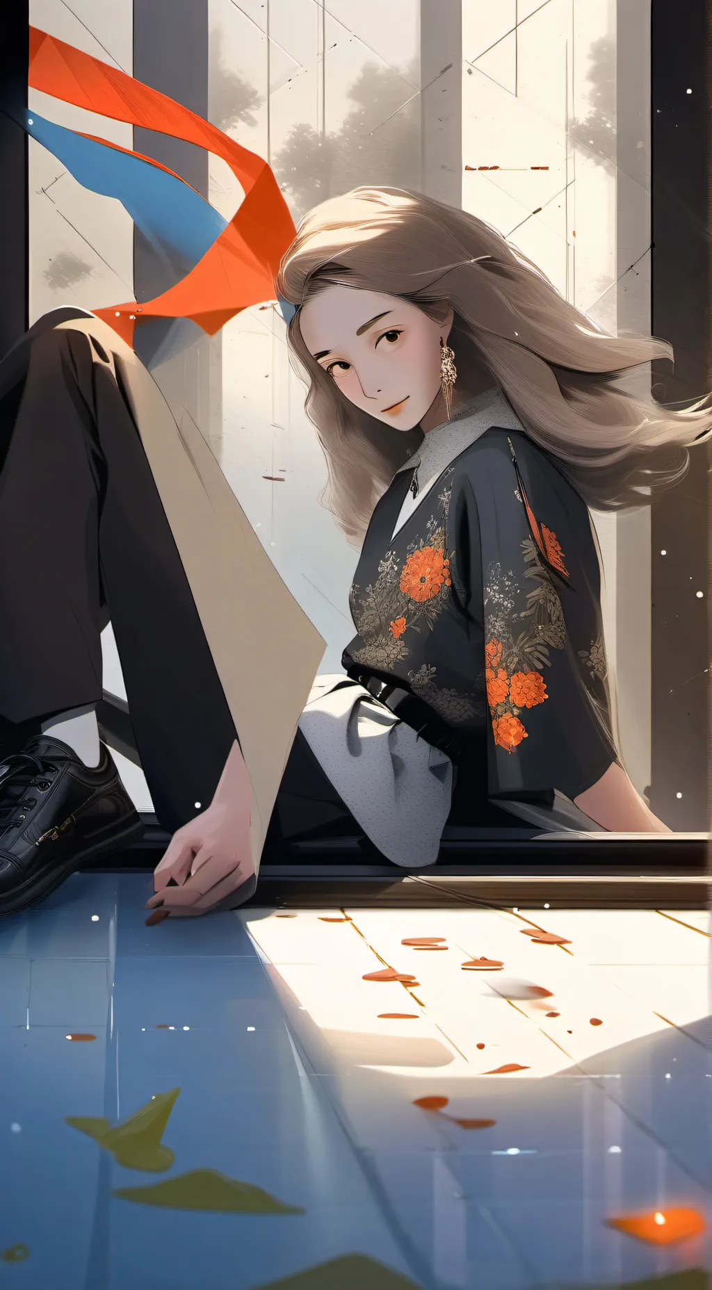 ai character: Abby background